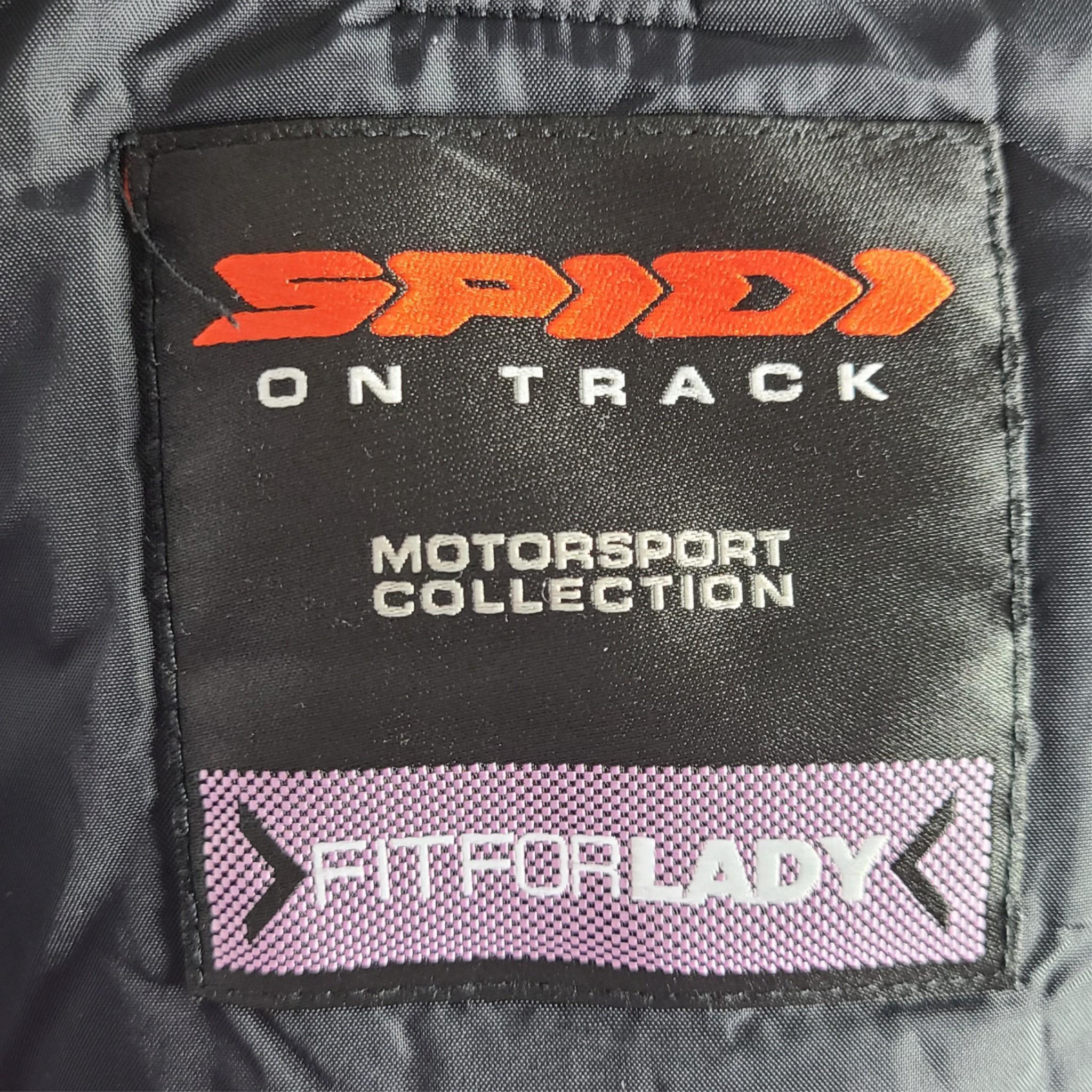 Spidi Wings H2Out Women's Motorcycle Jacket with Pads + Lining Black Sz M