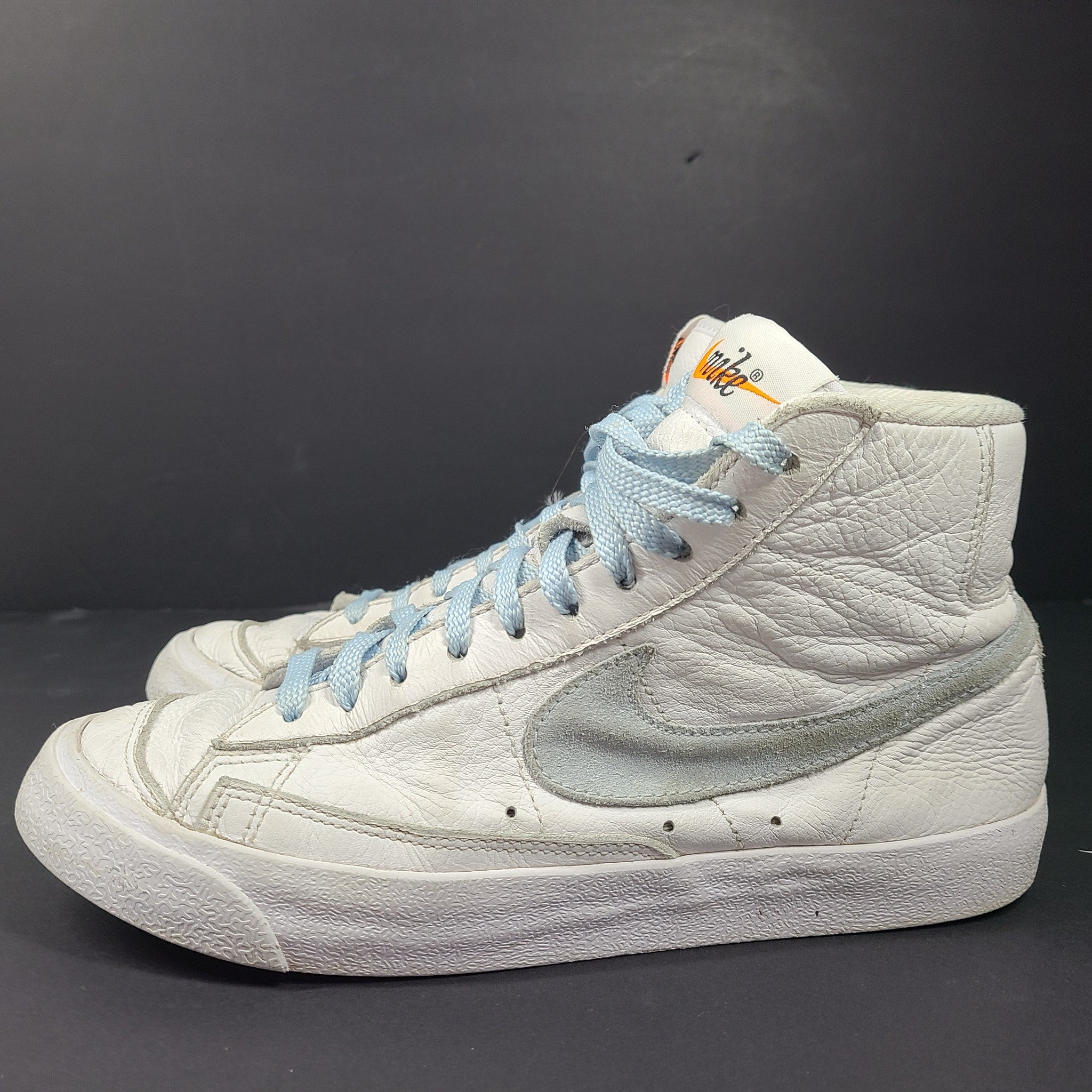 Nike Men's Blazer Mid 77 By You White Blue DA7564-991 US 7