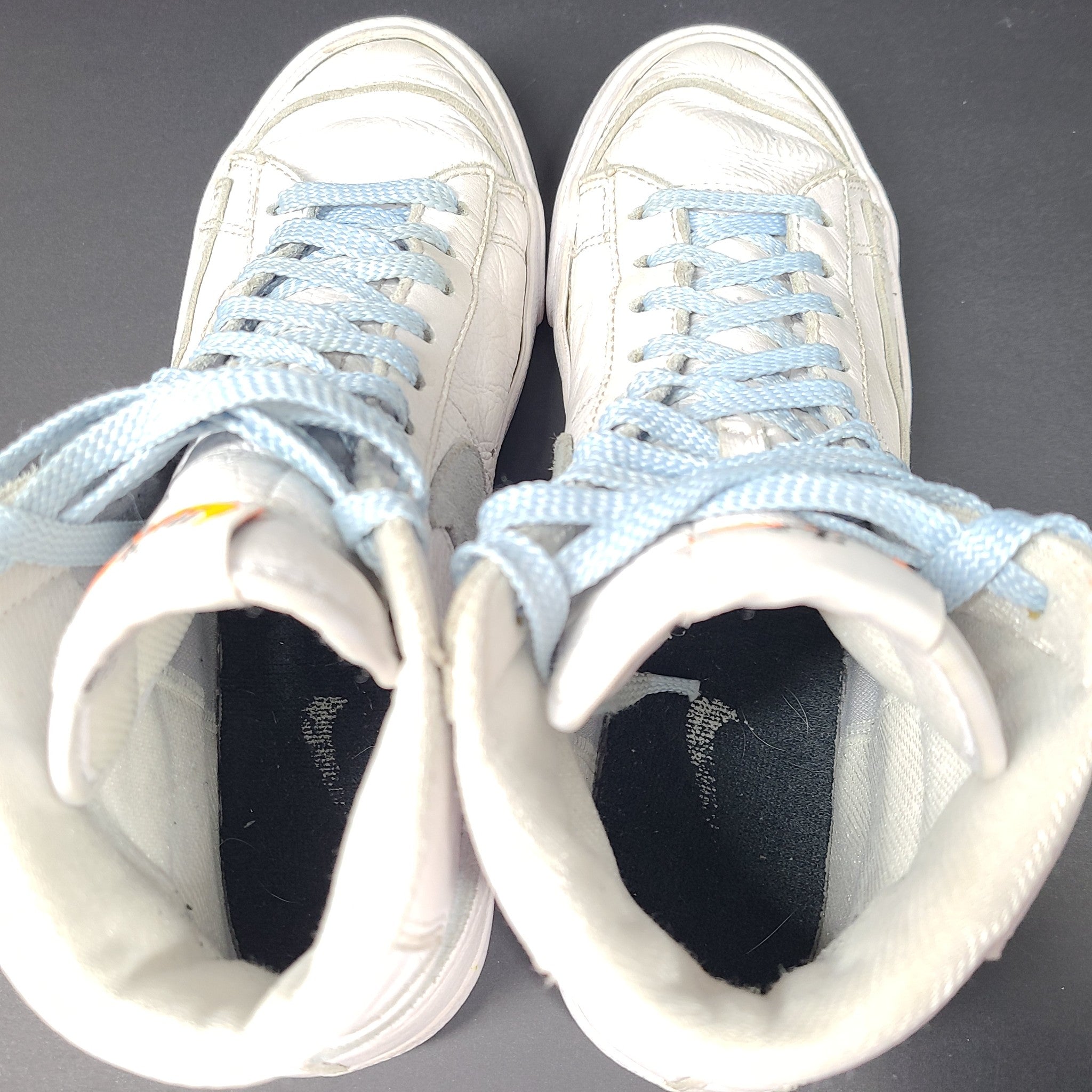 Nike Men's Blazer Mid 77 By You White Blue DA7564-991 US 7