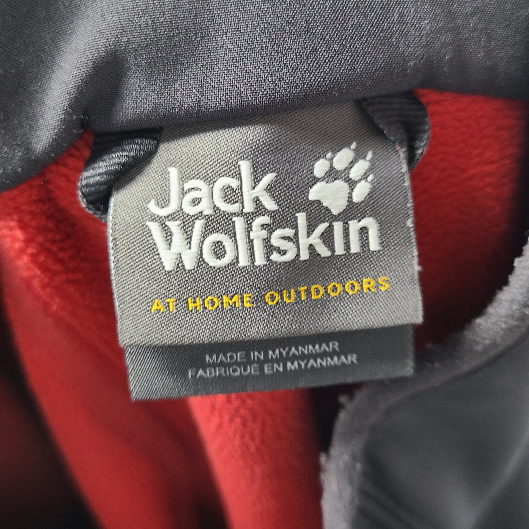 Jack Wolfskin Men's Northern Point Windproof Softshell Jacket Gray Sz L