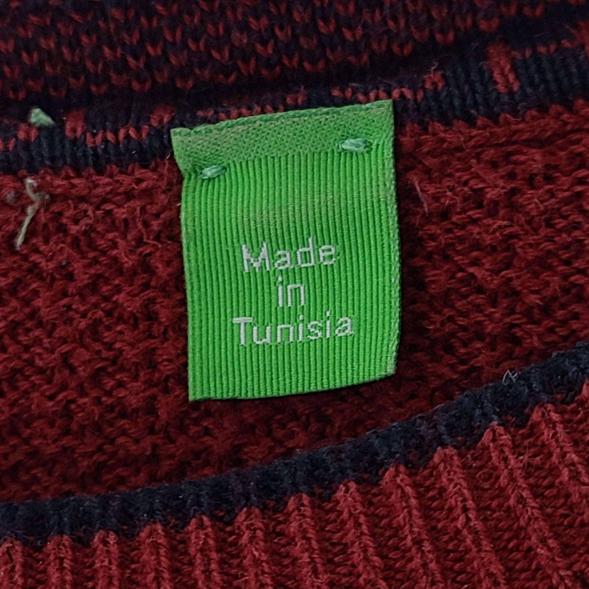 Hugo Boss Green Label Men's Crewneck Sweater Red Sz L