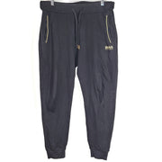 Hugo Boss Men's Joggers Black with Gold Detail Sz L