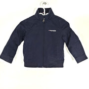 Tommy Hilfiger Boys' Regatta Full Zip Jacket Hooded Navy Blue Sz XS (4-5 Yrs)