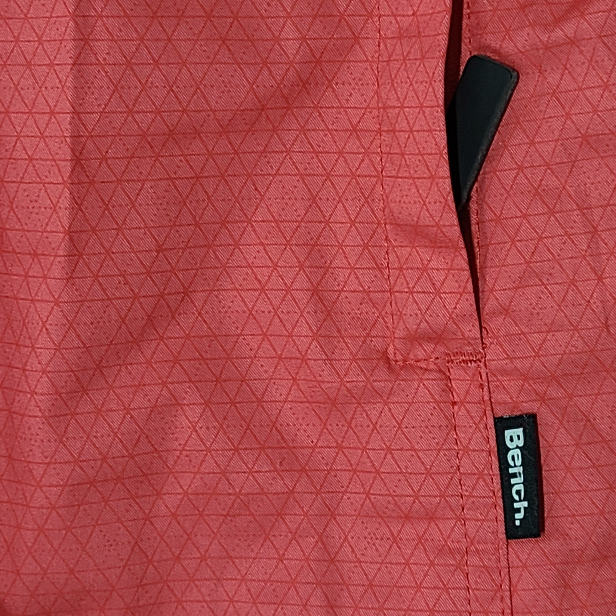 Bench Girl’s BBQ Zip Up Jacket Lightweight Coral Pink Sz L (10/12 Yrs)