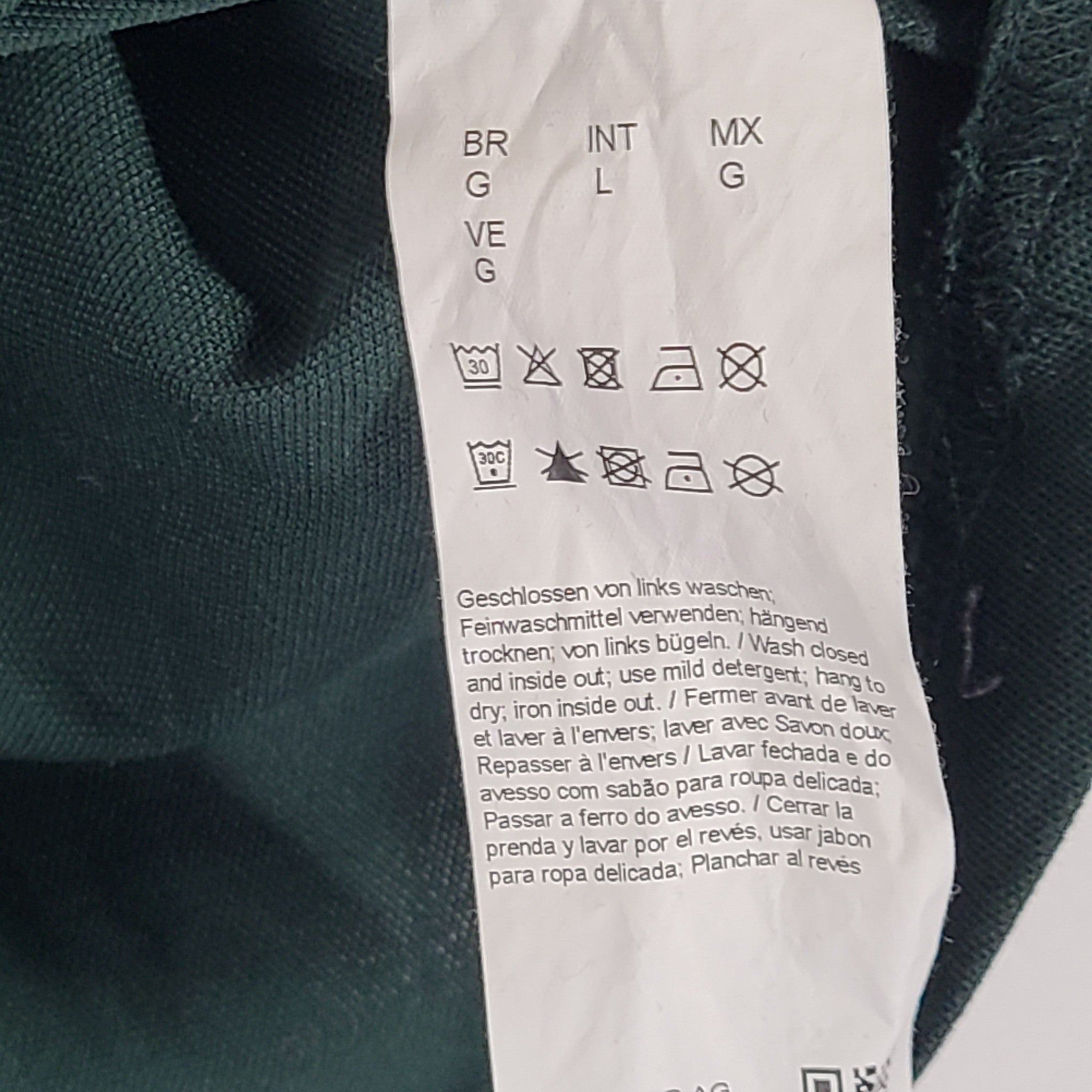 Hugo Boss Men's Paddy Pro Polo Shirt Short Sleeve Green Jersey Knit Sz L