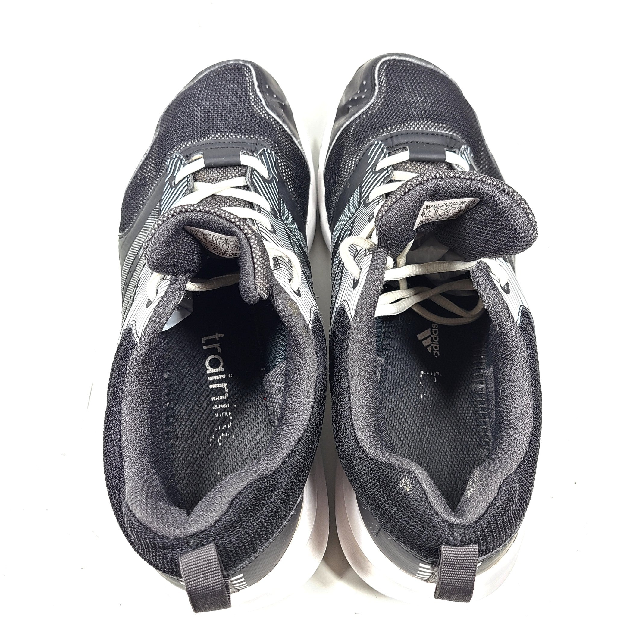 Adidas Men's Essential Star 3 M Sneakers Black/White BA8947 Size 9.5