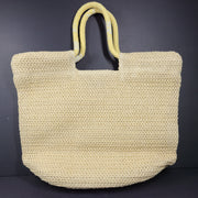 Payot Beach Bag Woven Tote Beige