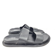 Asos Design Women's Friday Jelly Flat Sandals Black Sz 8