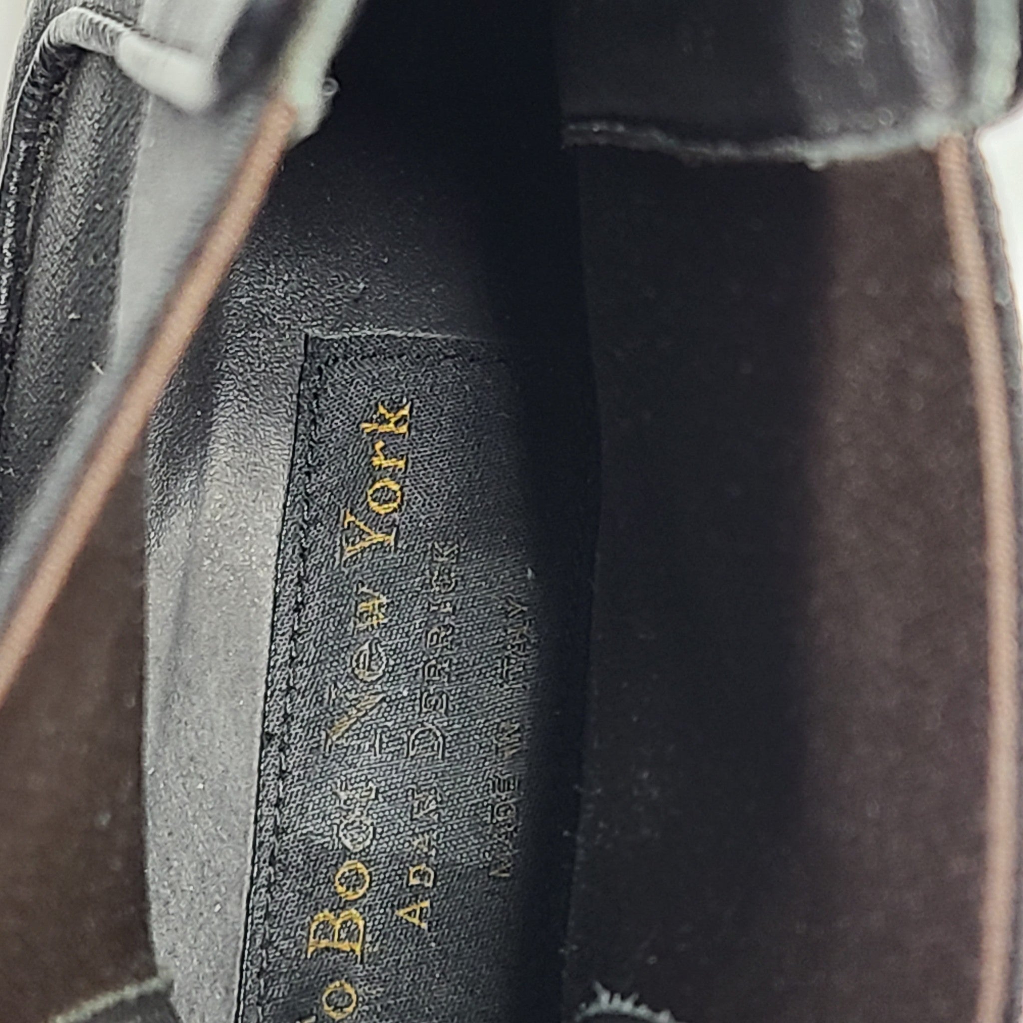 To Boot New York Adam Derrick Men's Ankle Chelsea Boots Black Leather 11.5