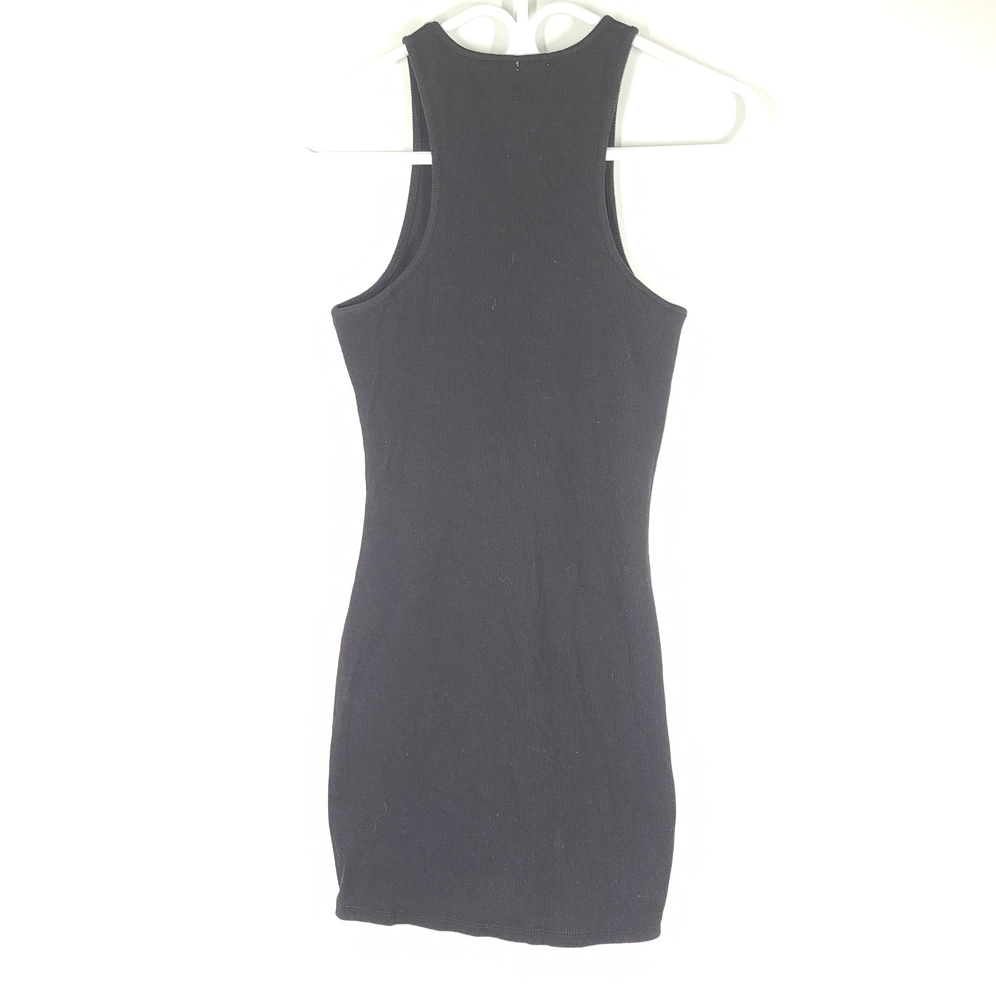 Garage Women's Peek-A-Boo Tank Mini Dress Black Size M