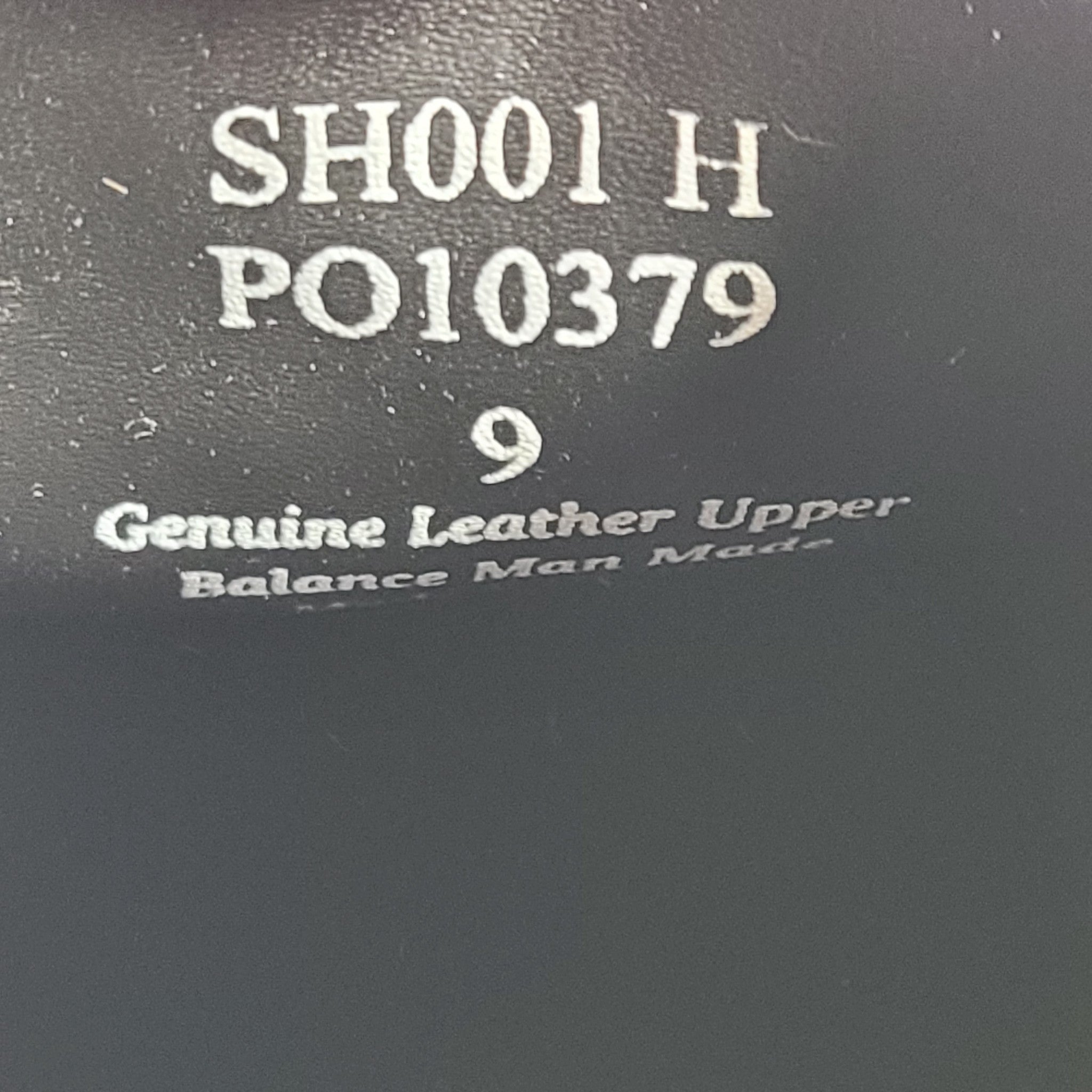 The Blk Tux Men's Patent Leather Derby Shoes Black Sz 9