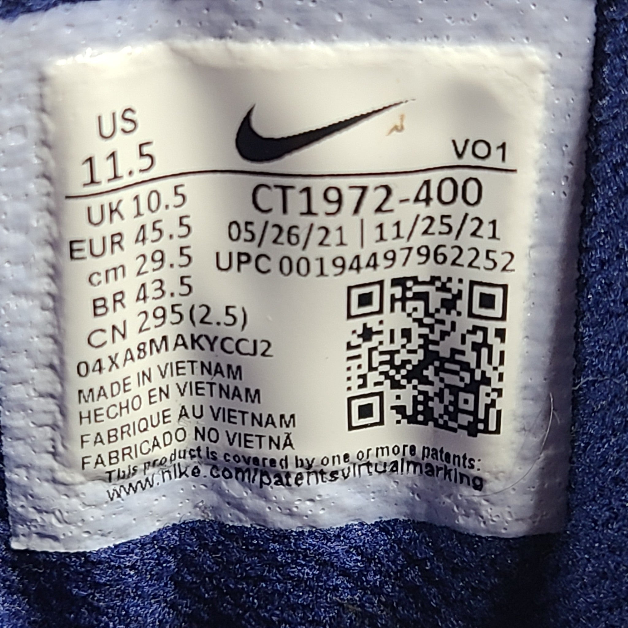 Nike Men's Kyrie Flytrap 4 Sneakers Shoes Blue Void Yellow CT1972-400 Sz 11.5