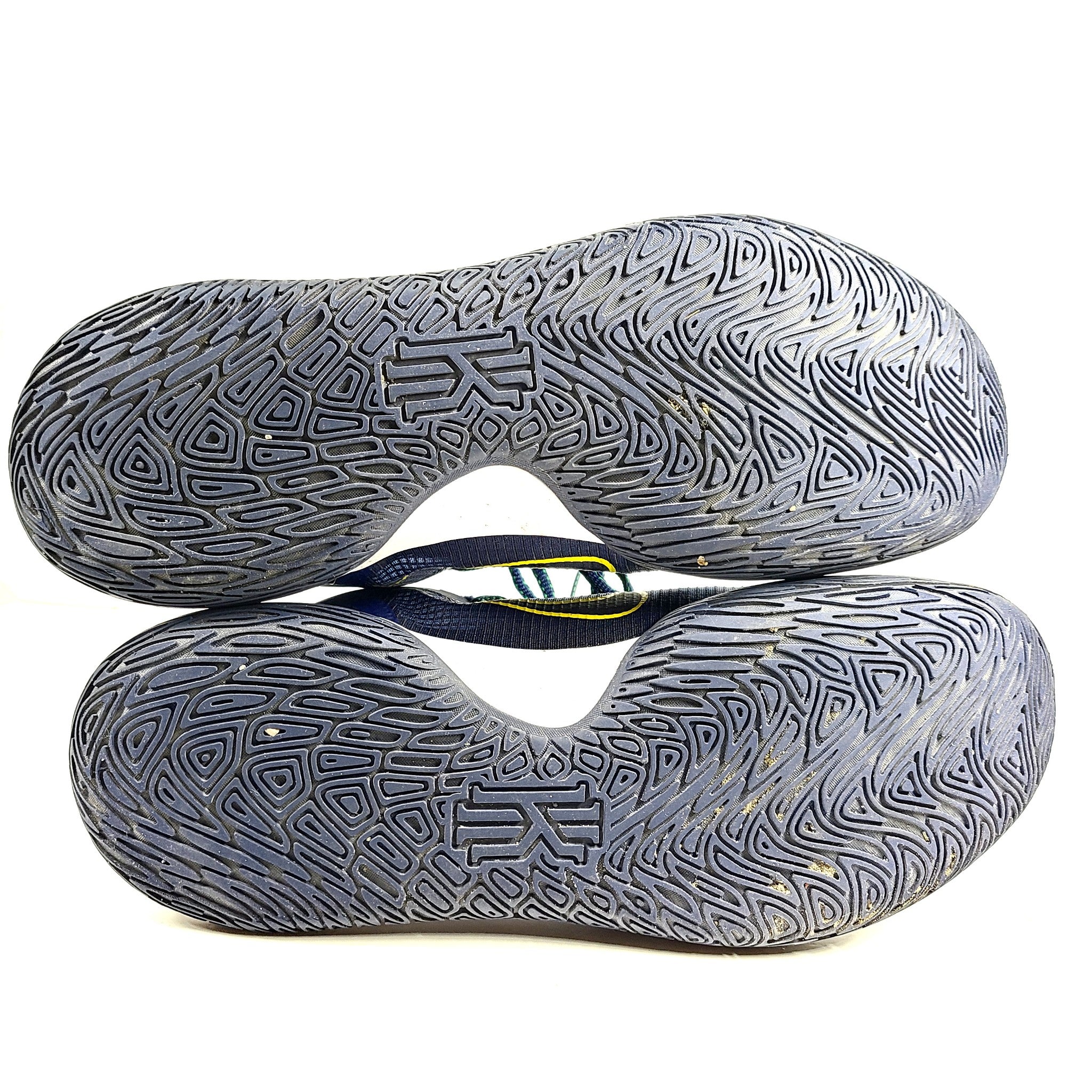 Nike Men's Kyrie Flytrap 4 Sneakers Shoes Blue Void Yellow CT1972-400 Sz 11.5