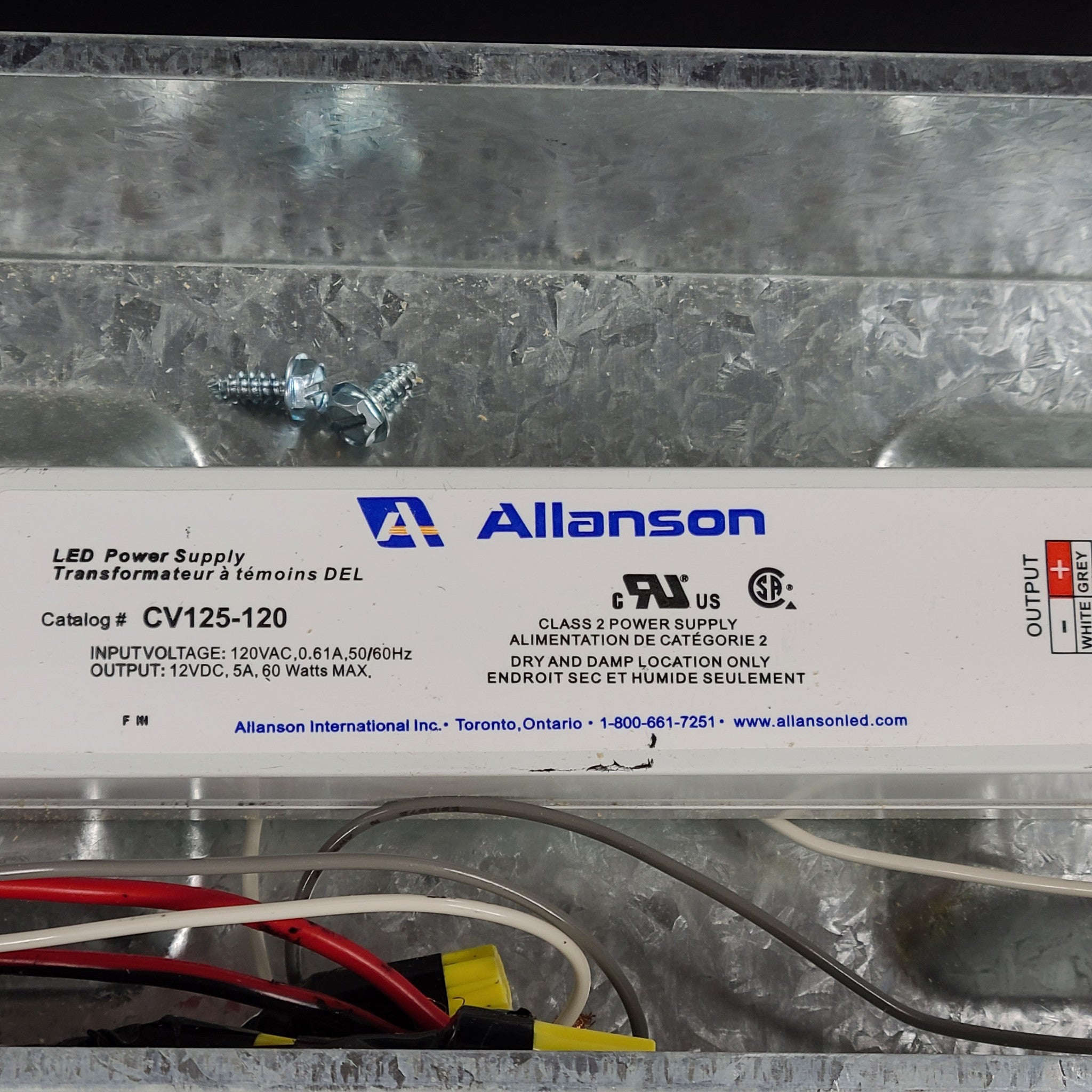 Westrun TC15TOW-LED Power Supply Box with Allanson LED Power Supply
