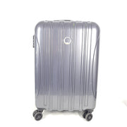 Delsey Helium Aero 22" Spinner Carry On Luggage Expandable PolyCarb Lock Gray