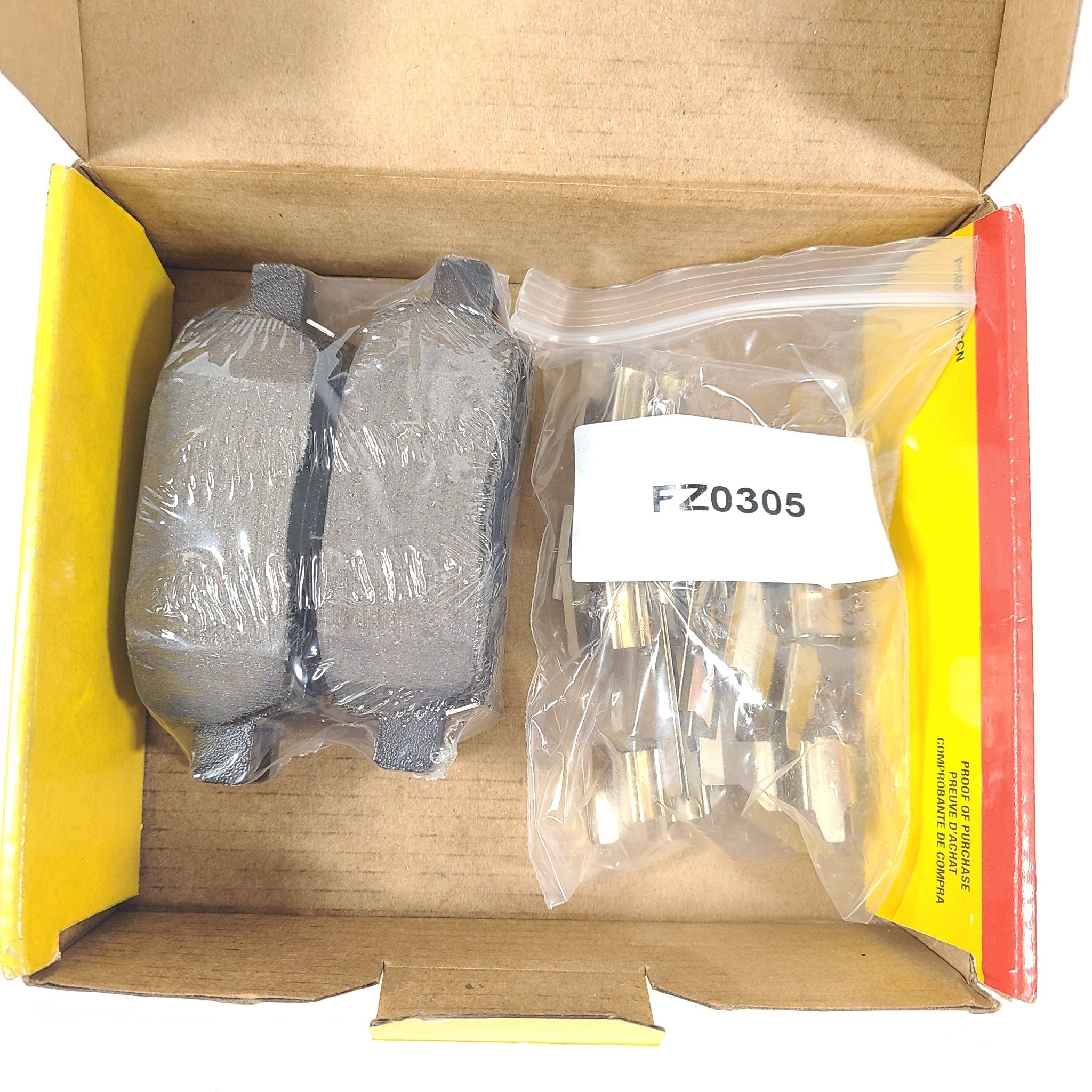 NAPA PROFORMER Brake Pads Ceramic PF7784X