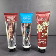 3 x 1 oz Bath Body Works Hand Cream Cherry Blossom + Hyaluronic Acid + Paraffin