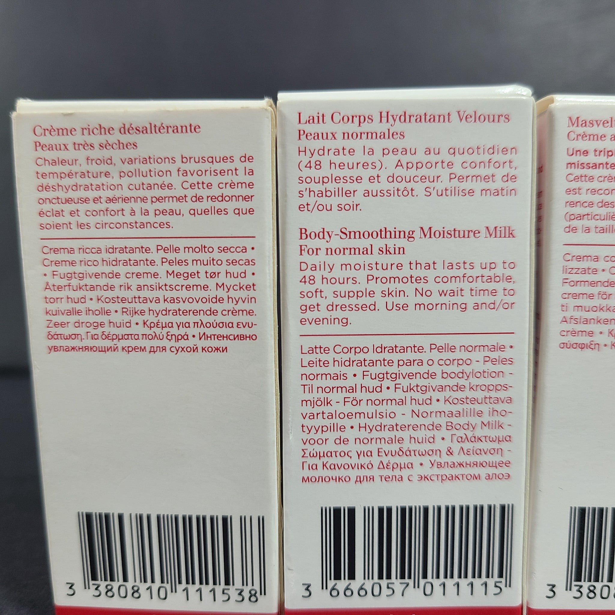 5 x Clarins Hydra Essentiel Glow Plus Renewing Essence Shaping Cream Smoothing
