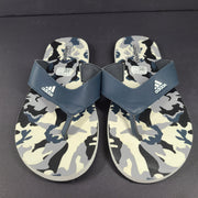 Adidas Men's 'Aviate' Flip Flops Slides Sandals Cloudfoam GA1013 Camo Sz 7