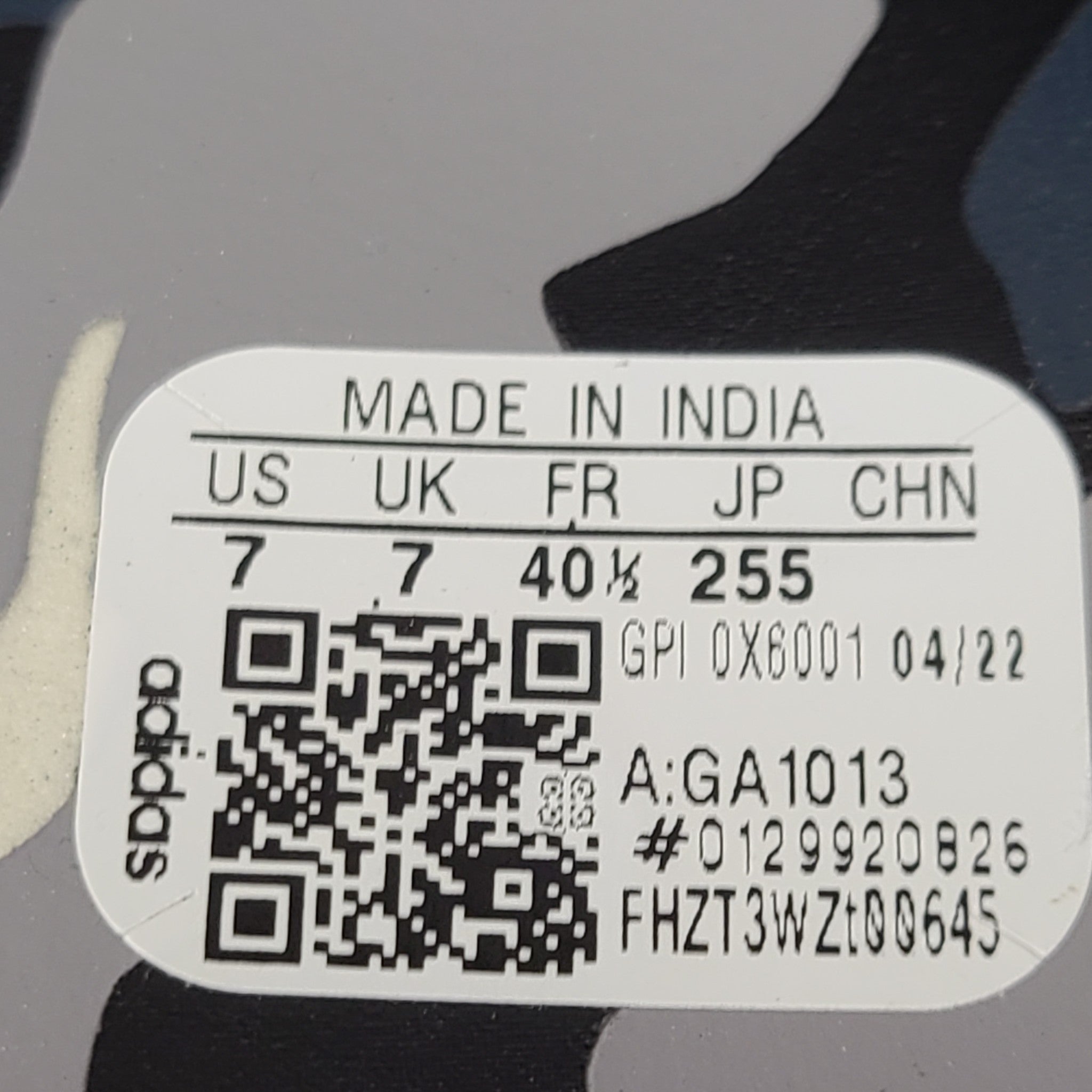 Adidas Men's 'Aviate' Flip Flops Slides Sandals Cloudfoam GA1013 Camo Sz 7