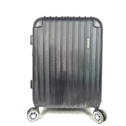 Dunlop 20" Spinner Carry On Cabin Luggage Expandable Locking Hardshell Black