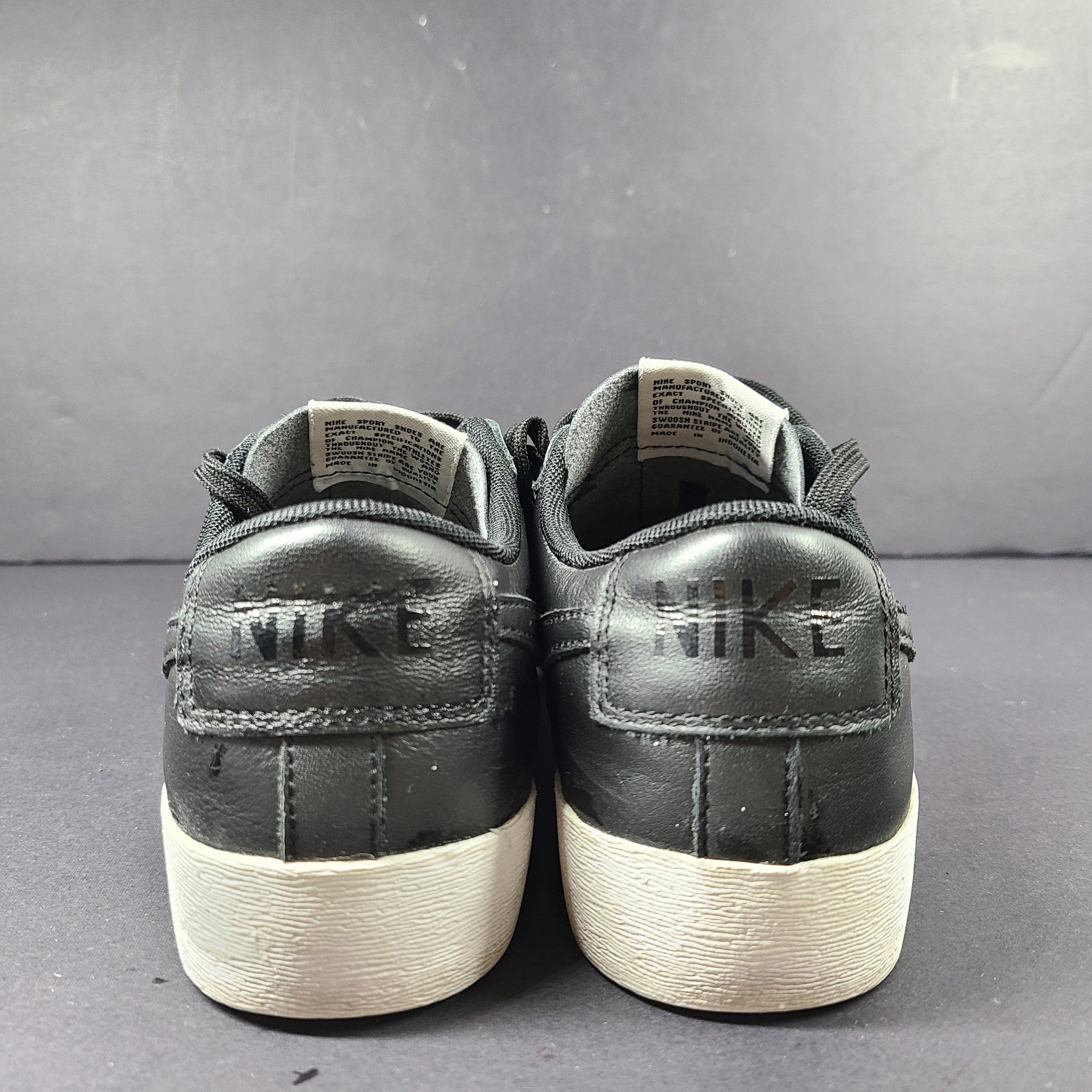 Nike Women's Blazer Low LE Sneakers Casual Shoes AV9370-001 Black US 7.5