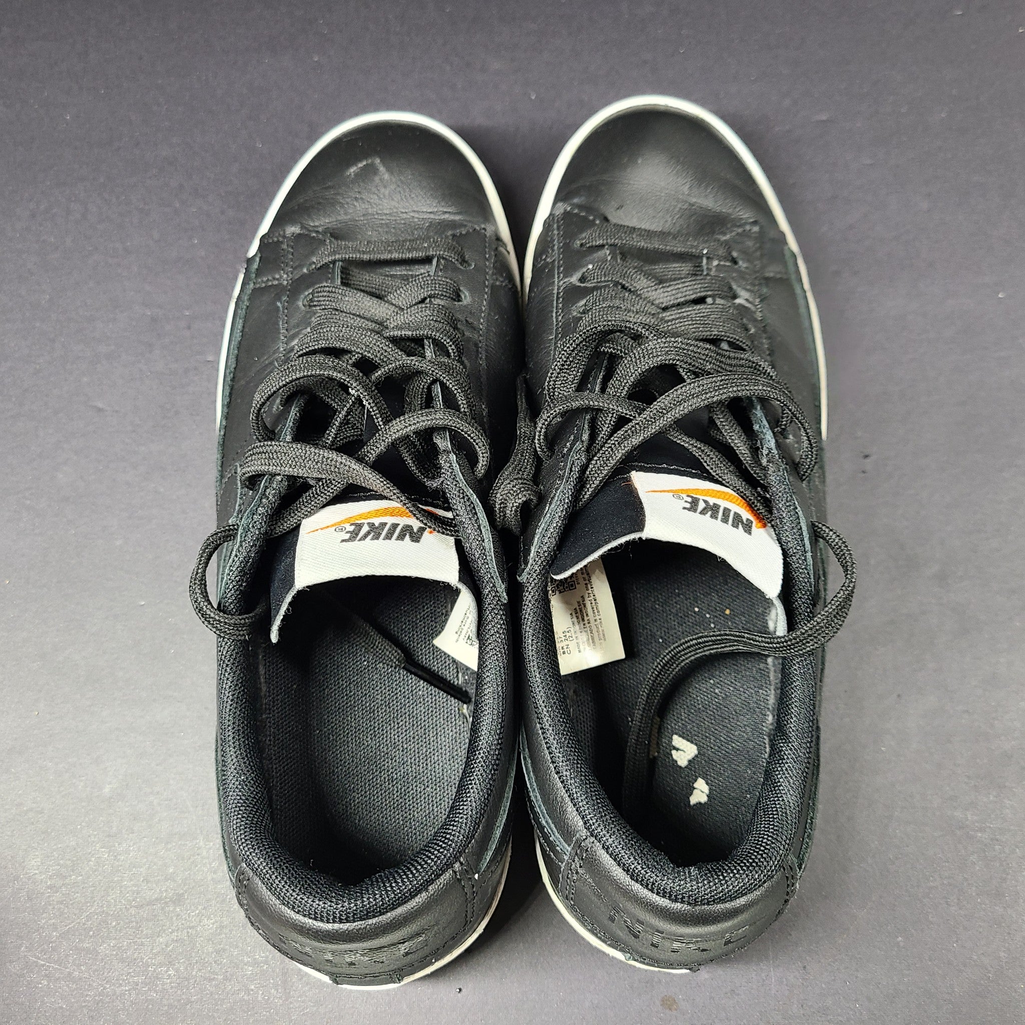 Nike Women's Blazer Low LE Sneakers Casual Shoes AV9370-001 Black US 7.5