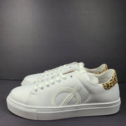 LOCI Women's Origin 9 Vegan Sneakers Stylist Ltd Edition White/Leopard 9
