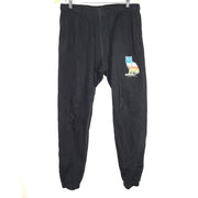 Ovo October's Very Own Men's Sweatpants Large Owl Logo RARE Black Sz M