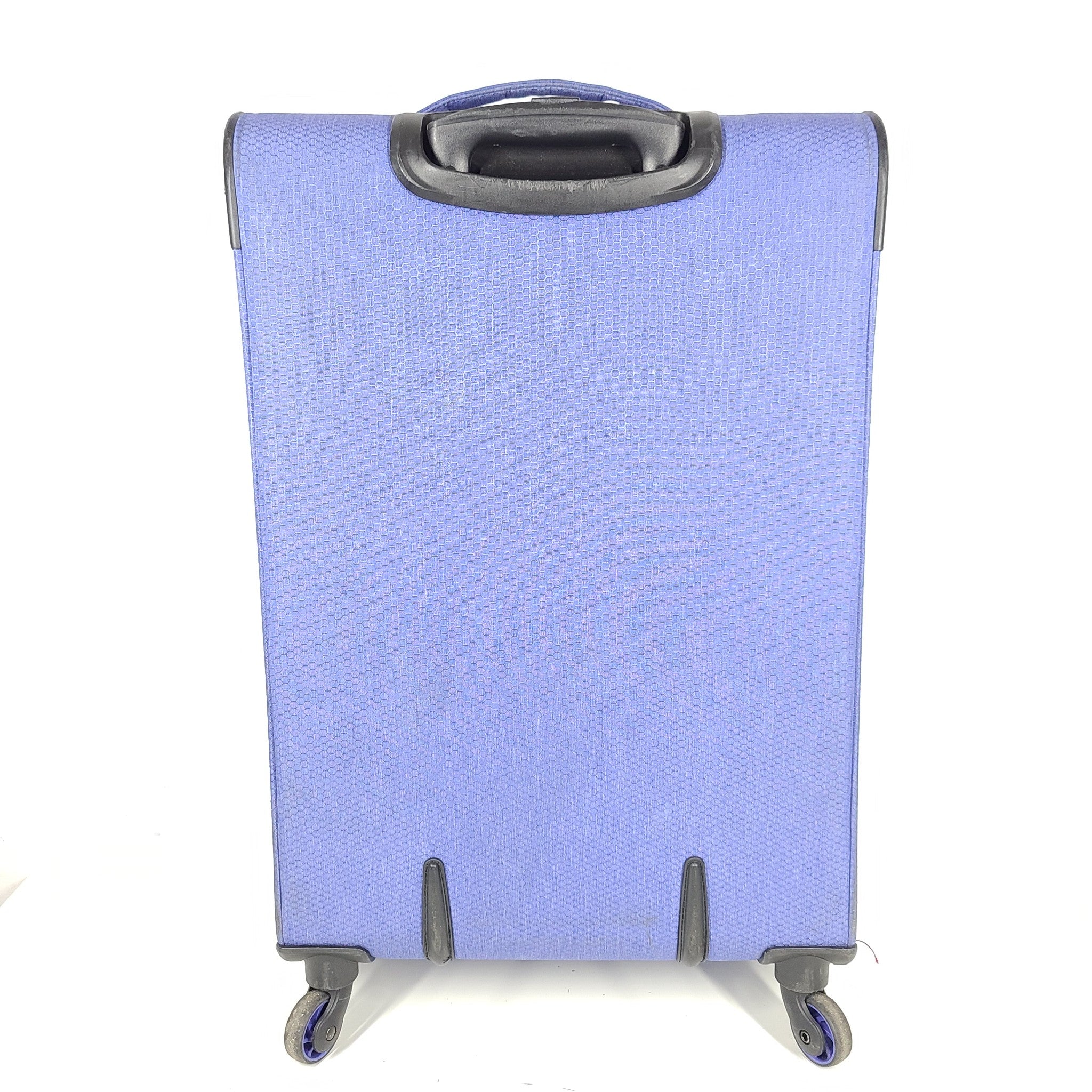 Tracker Expedition 25" Spinner Luggage Check In Suitcase Softshell Blue