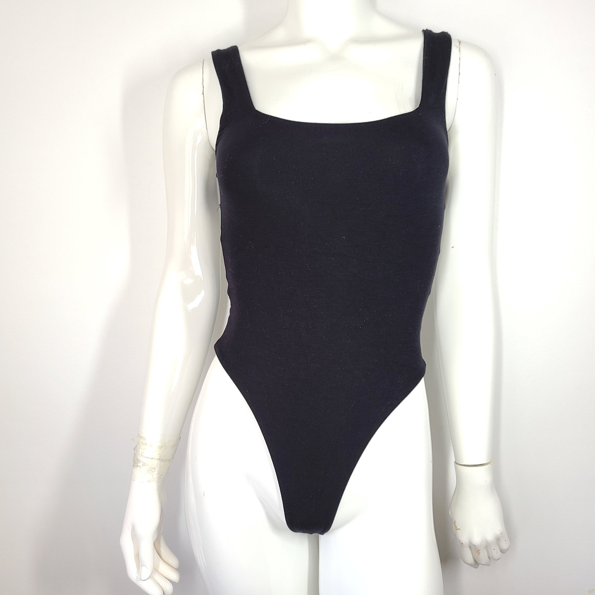 Honest the Label Dewi Sustainable Bamboo Bodysuit Bali Black Sz XS