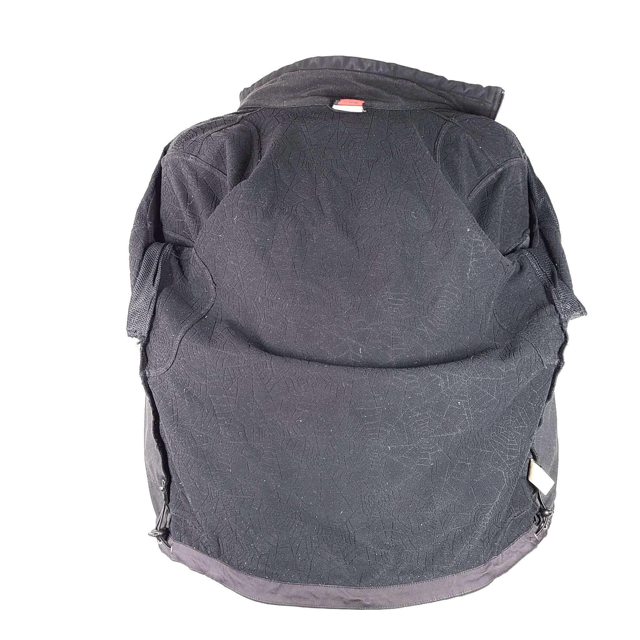 Spyder Men's Softshell Jacket Fleece Lined Vented Zipper Pockets Black Sz M