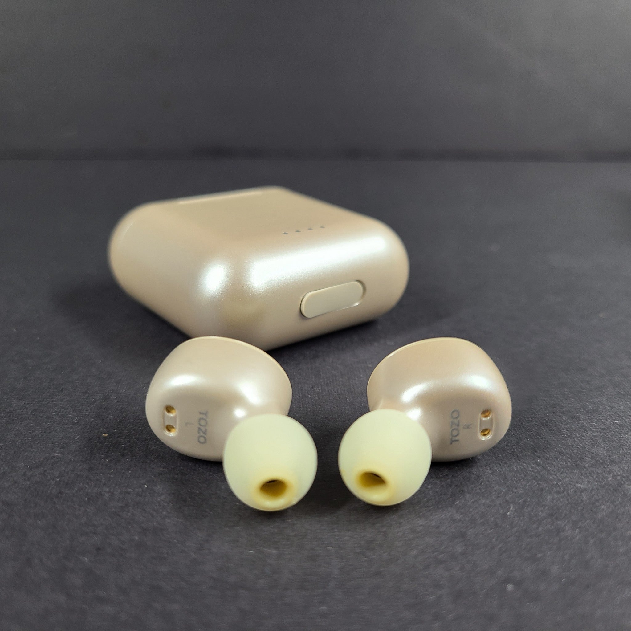 NEW! TOZO T6 True Wireless Stereo Bluetooth Headphones T1117 - Champagne Gold