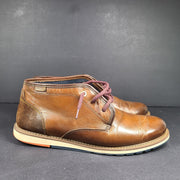 Pikolinos Men's Berna Chukka Ankle Boots Brown Leather Sz 9 IT42
