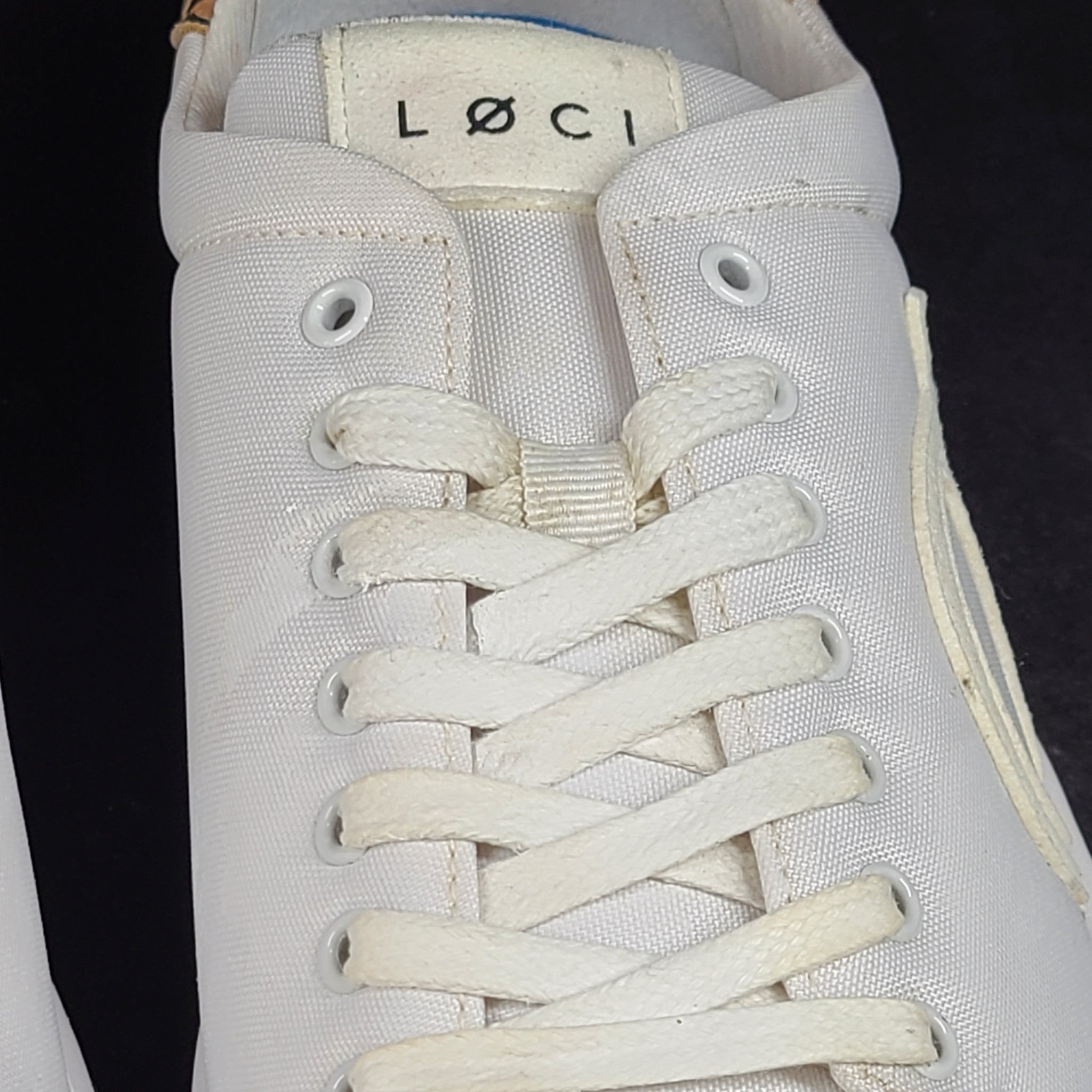 LOCI Women's Origin 9 Vegan Sneakers Stylist Ltd Edition White/Leopard 9 READ
