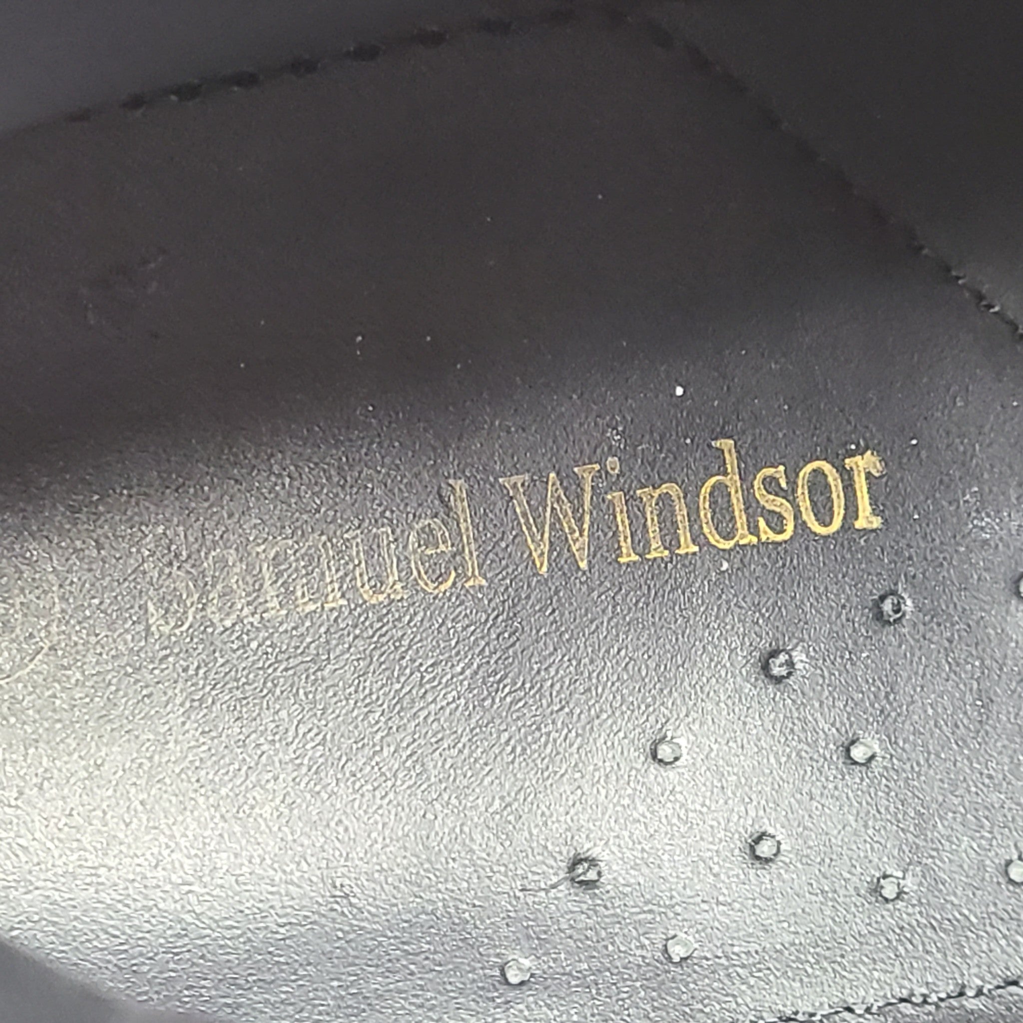 Samuel Windsor Men's Chelsea Boot Ankle Boots Black Leather 1-BVH02 US10