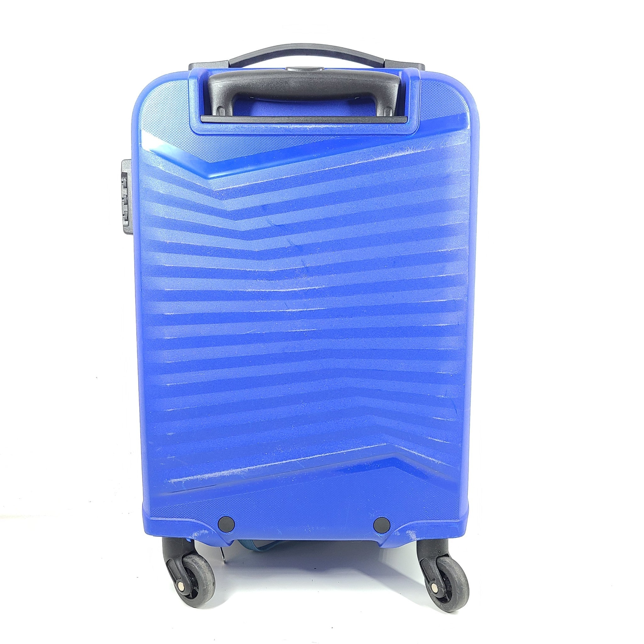 Kamiliant 21" Spinner Carry On Luggage Hardcase Locking Compact Lightweight Blue