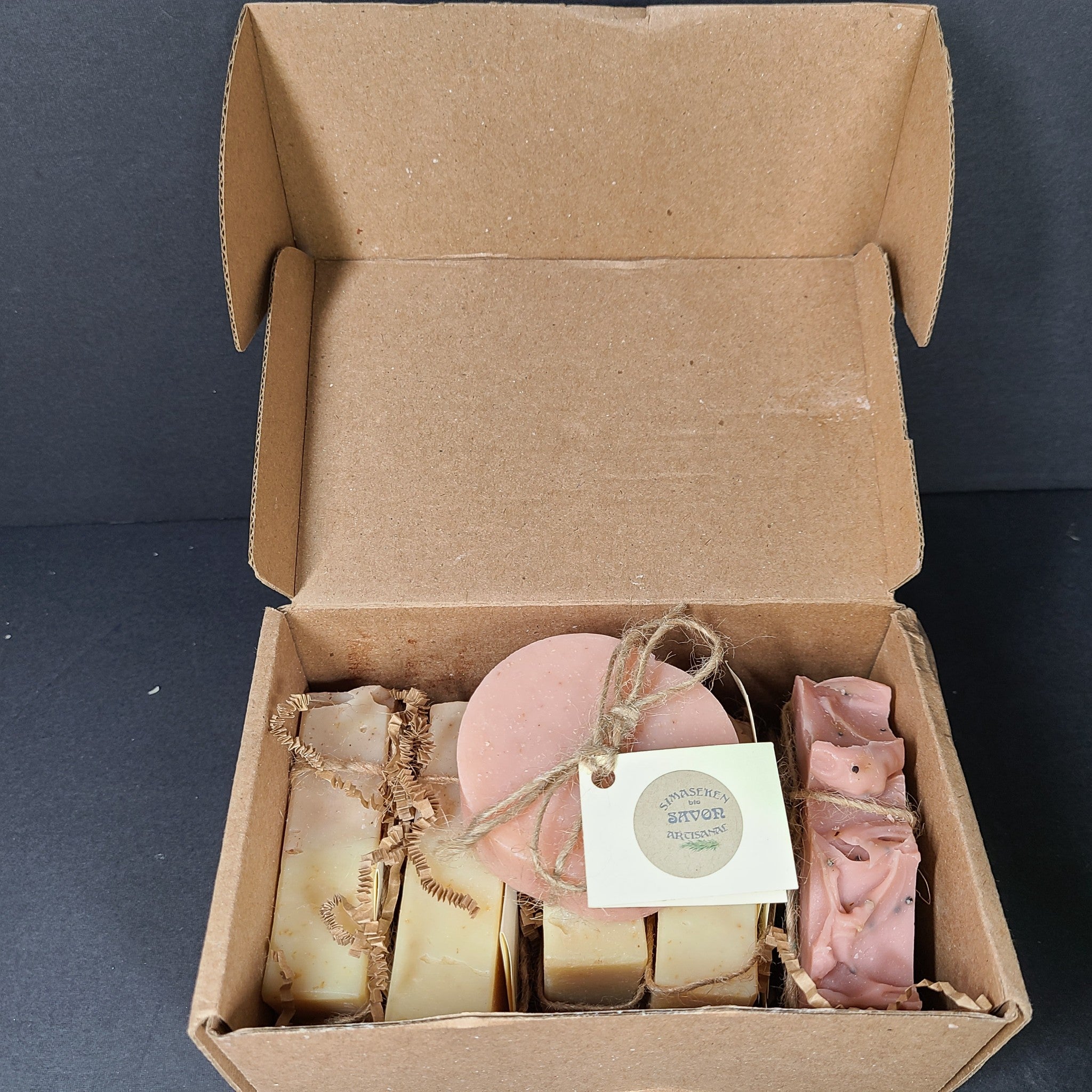 6 Bars Simaseken Handmade Artisan Soap Lavender Rosemary Lemongrass