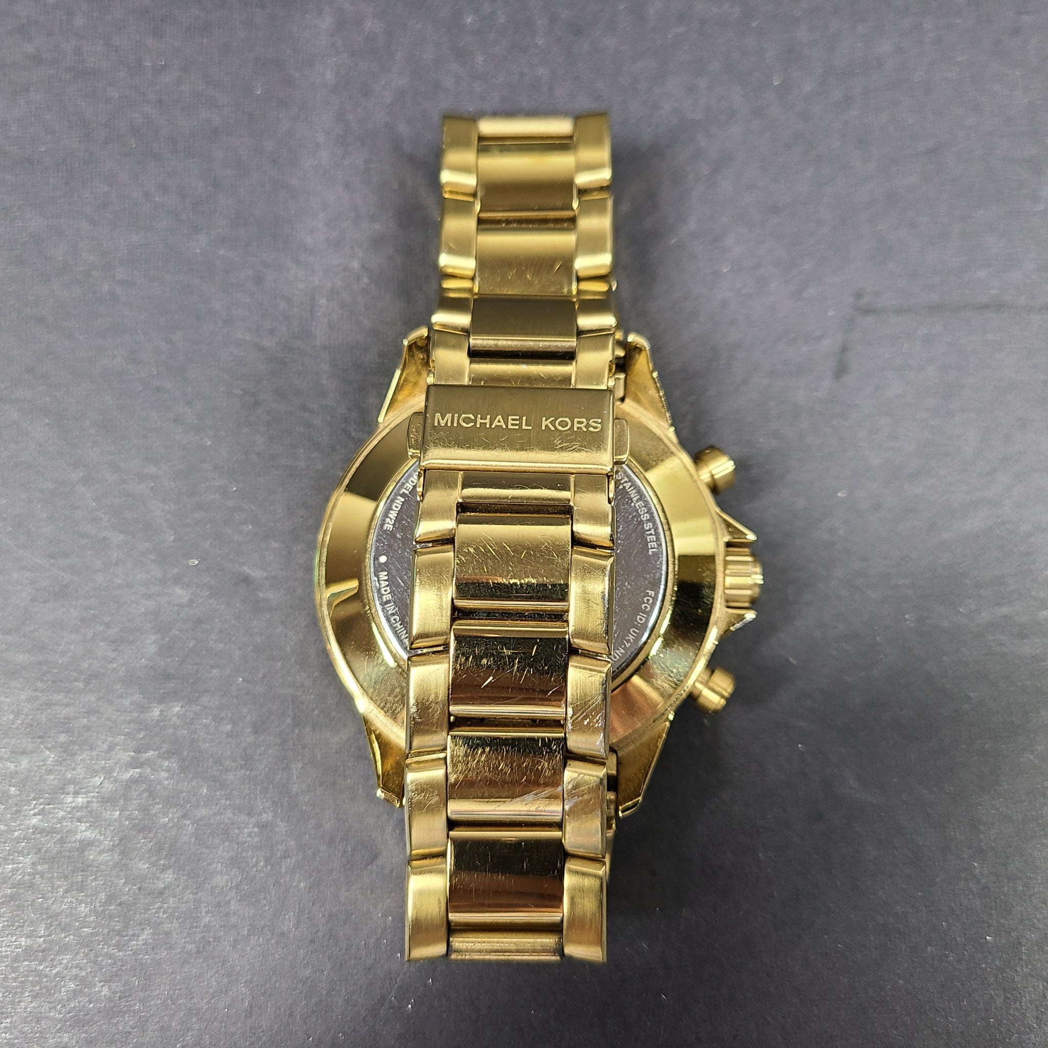 Michael Kors Men's Access Gage Hybrid Smart Watch Gold NDW2E