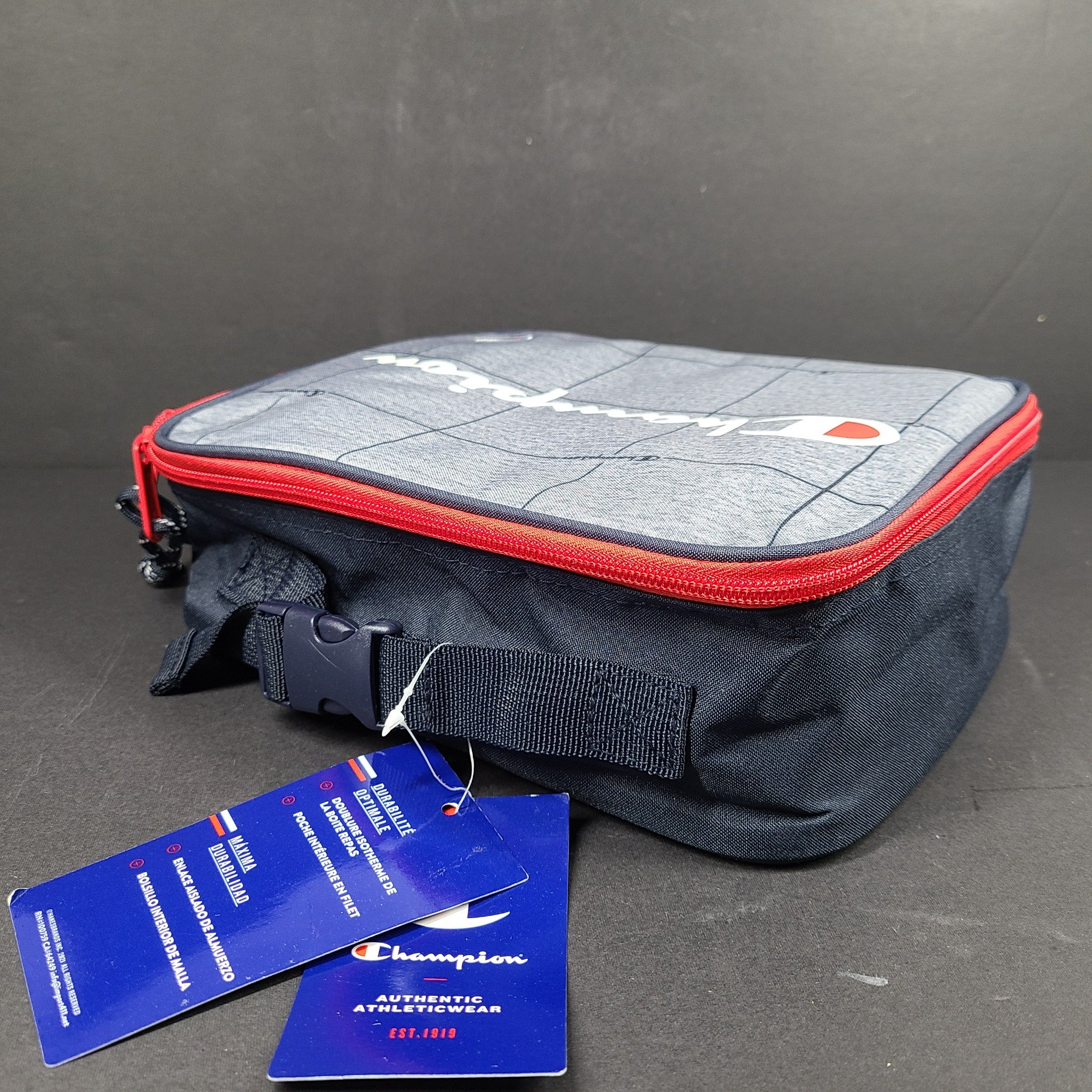 Champion Kids' Chow Lunch Kit Insulated Lunchbag Grey/Navy