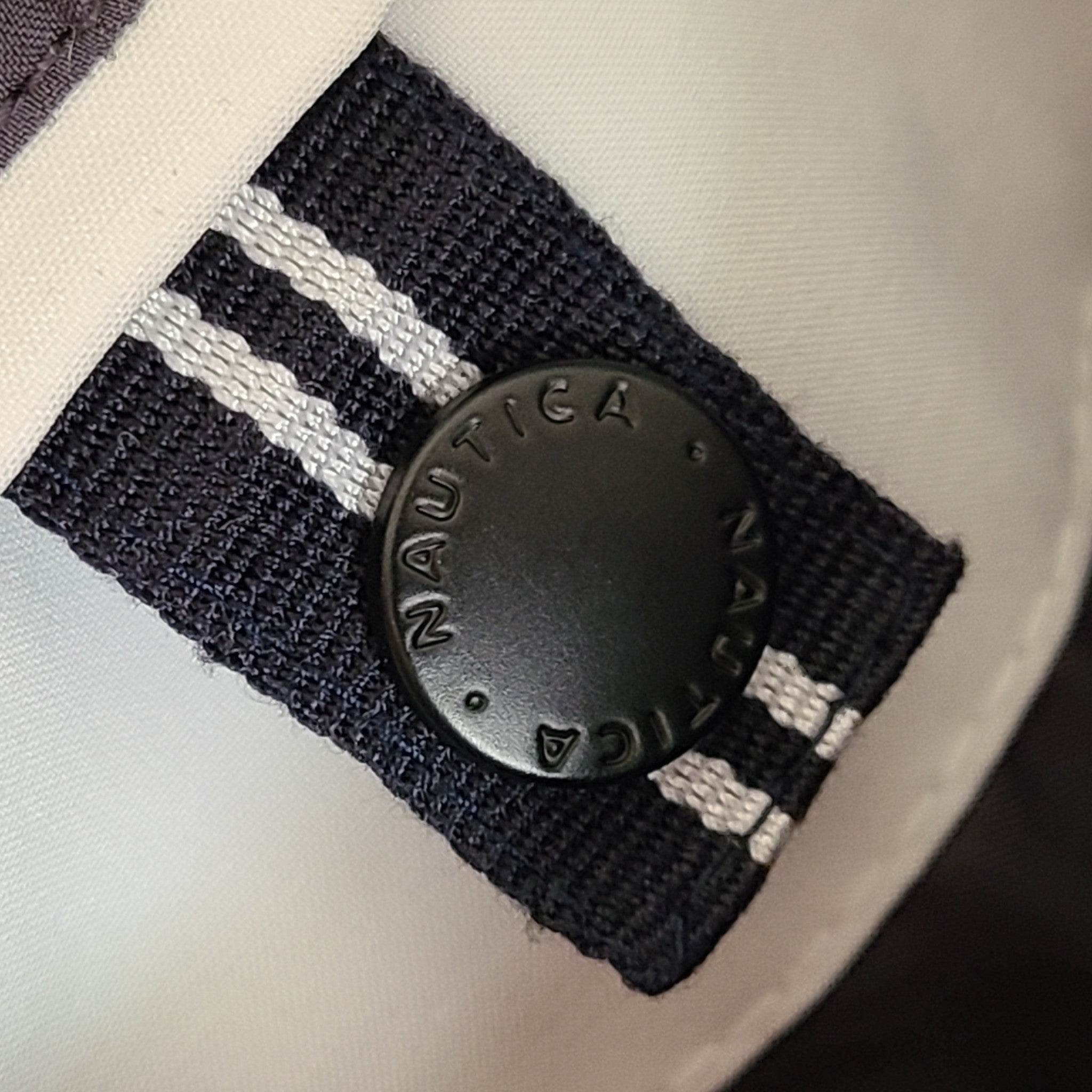 Nautica Women's Faux Fur Trim Hooded Warm Puffer Jacket Coat White Sz M