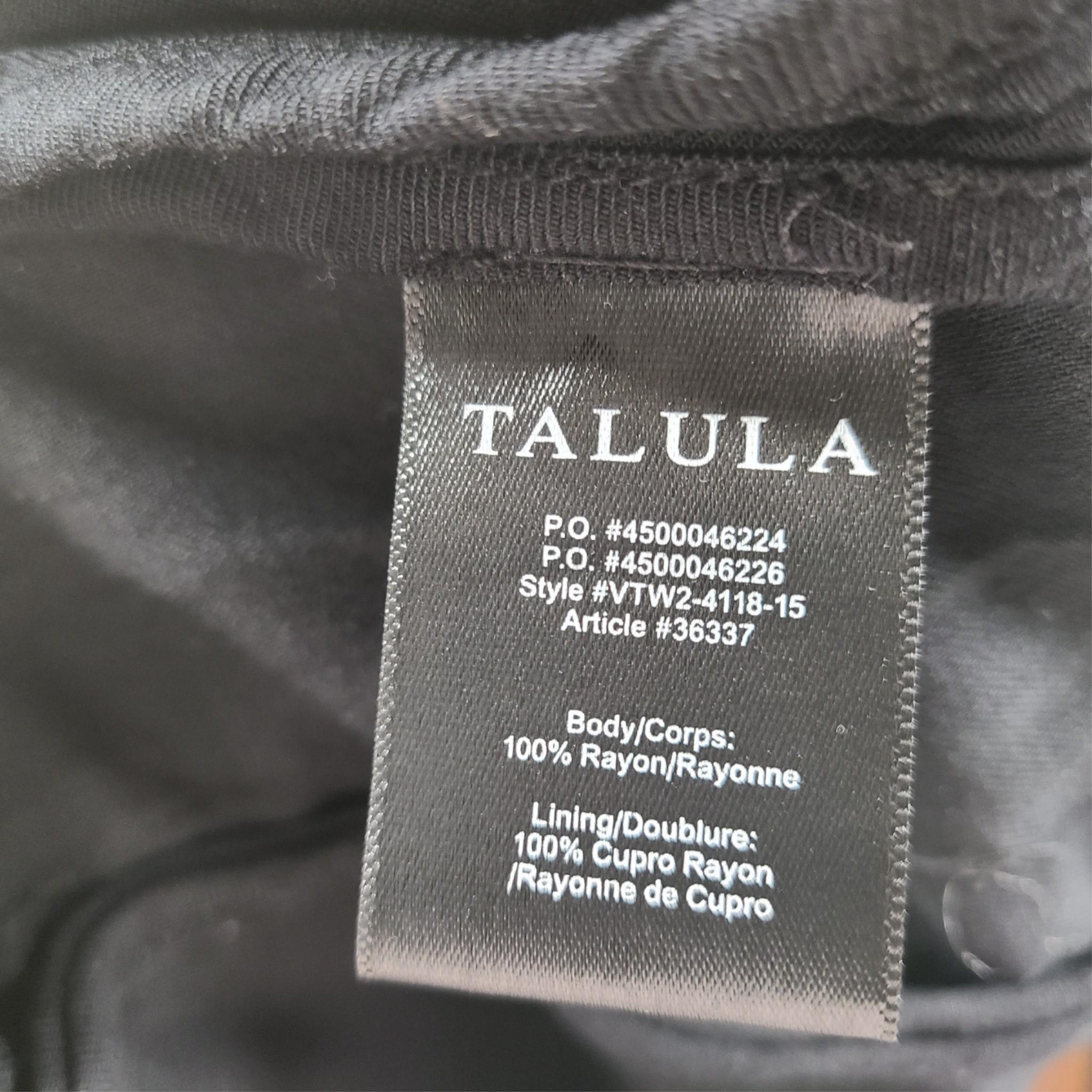 Talula Aritzia Women's Kent Lightweight Open Blazer Black Size 0