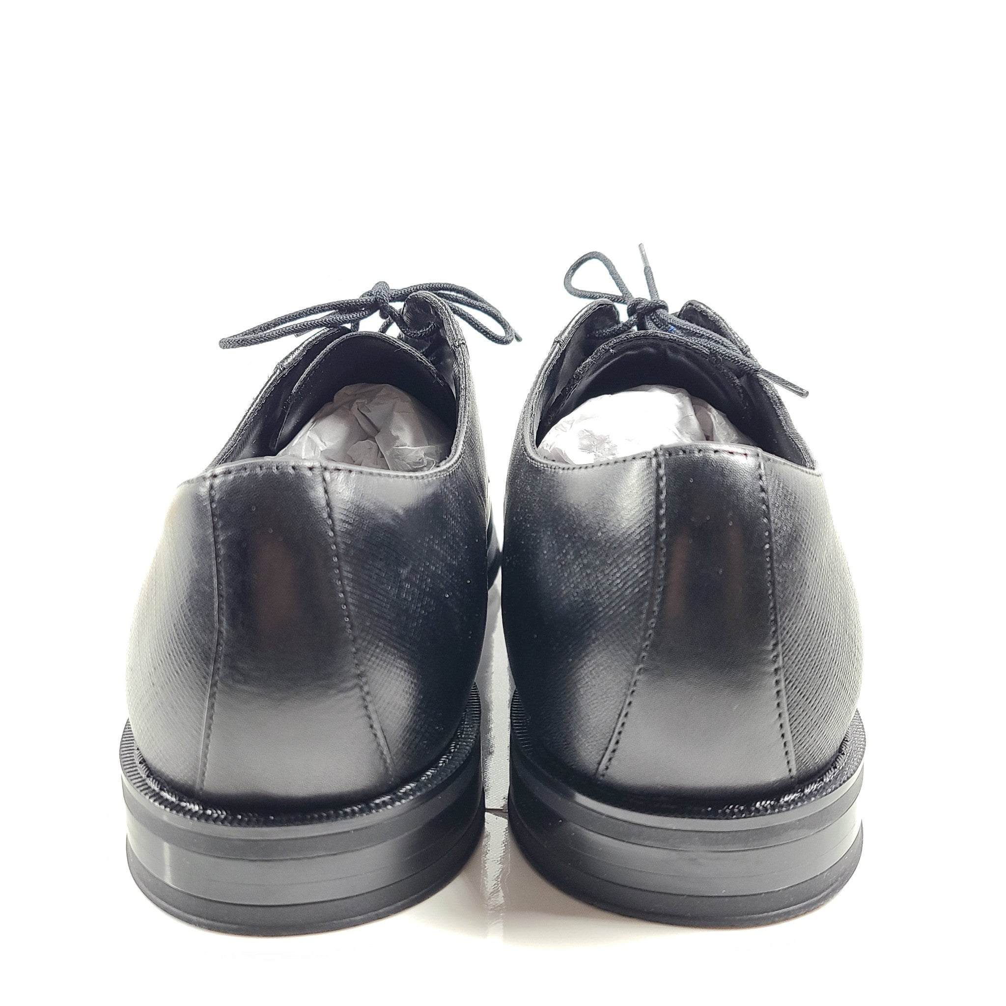 Aldo Heathcliff Oxford Derby Dress Shoes Comfort Padded Black Leather US Size 10