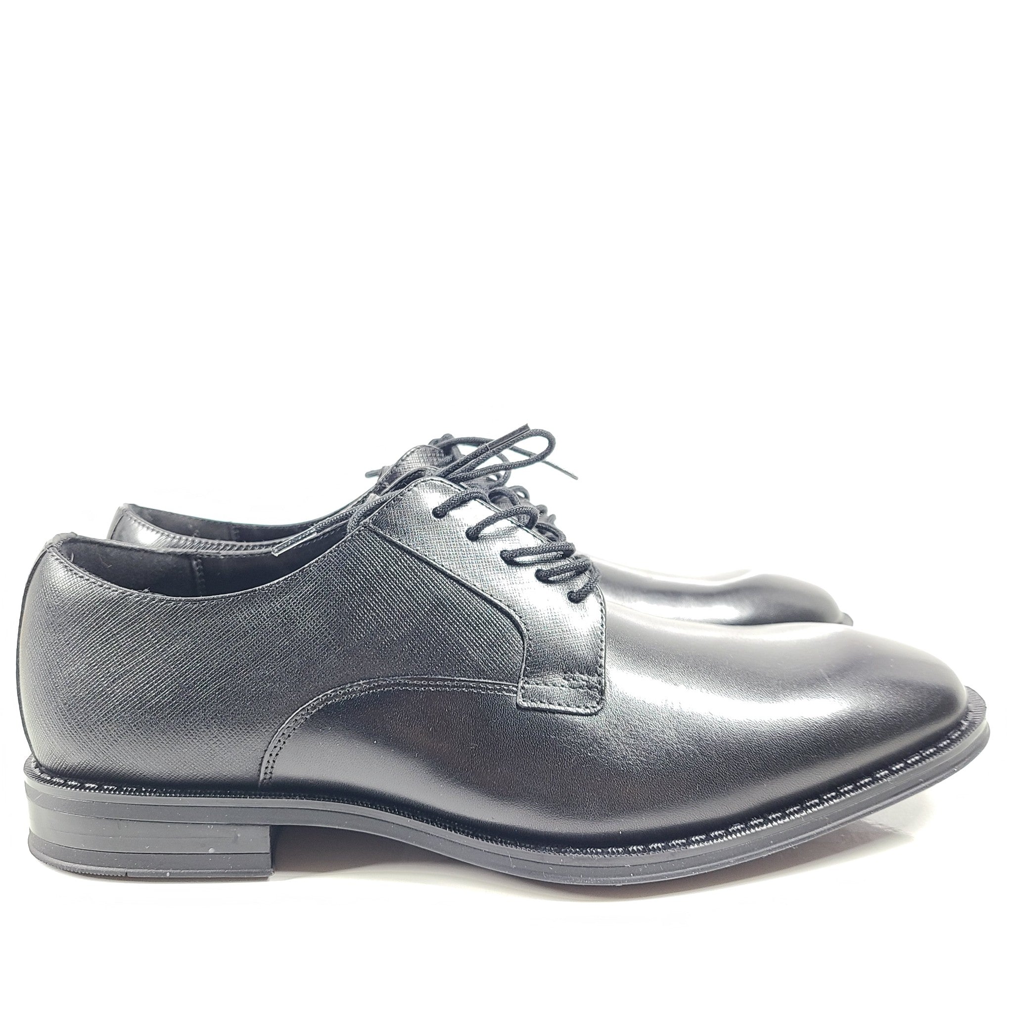Aldo Heathcliff Oxford Derby Dress Shoes Comfort Padded Black Leather US Size 10