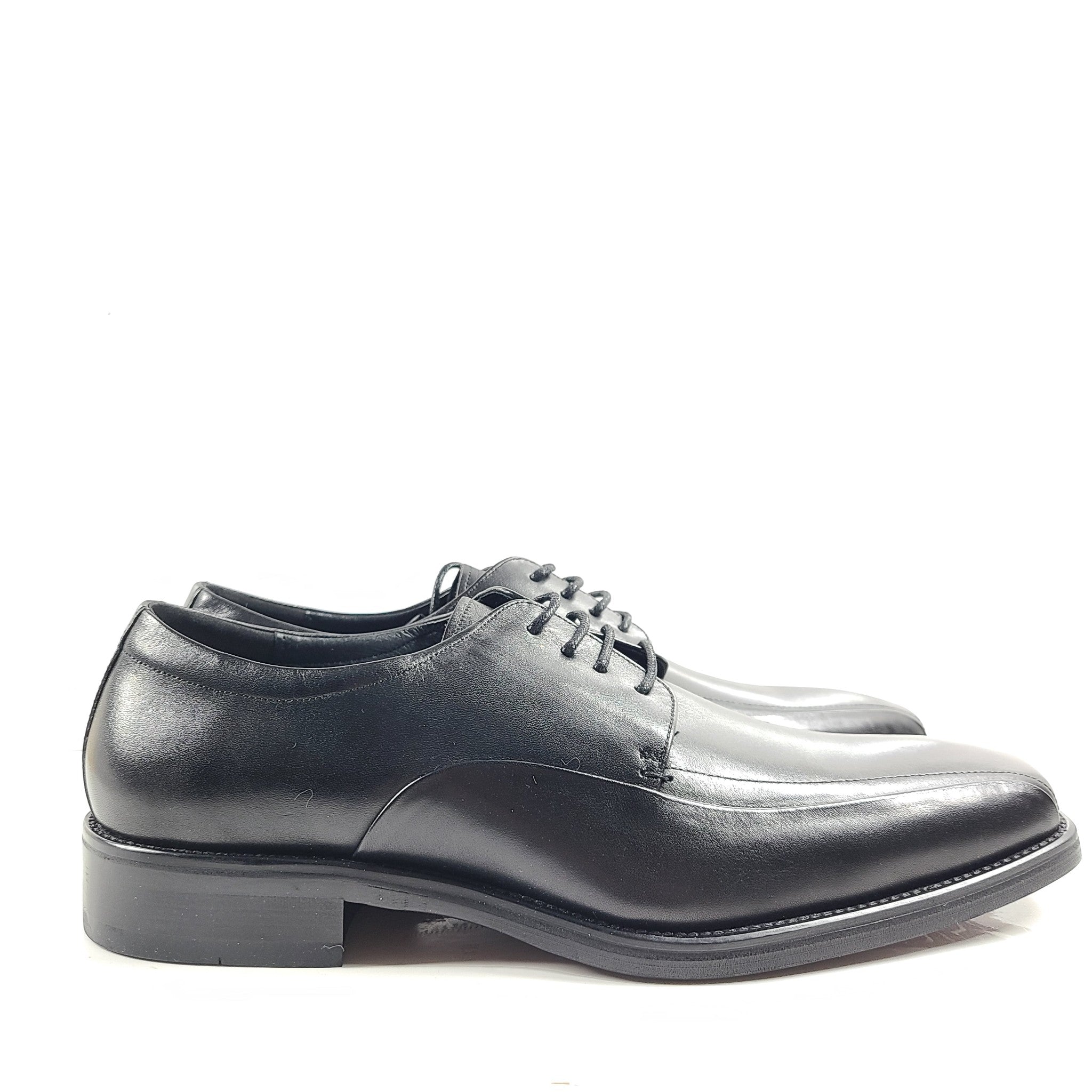 Browns Men's Leather Oxford Dress Shoes Lace Up Black Sz 9