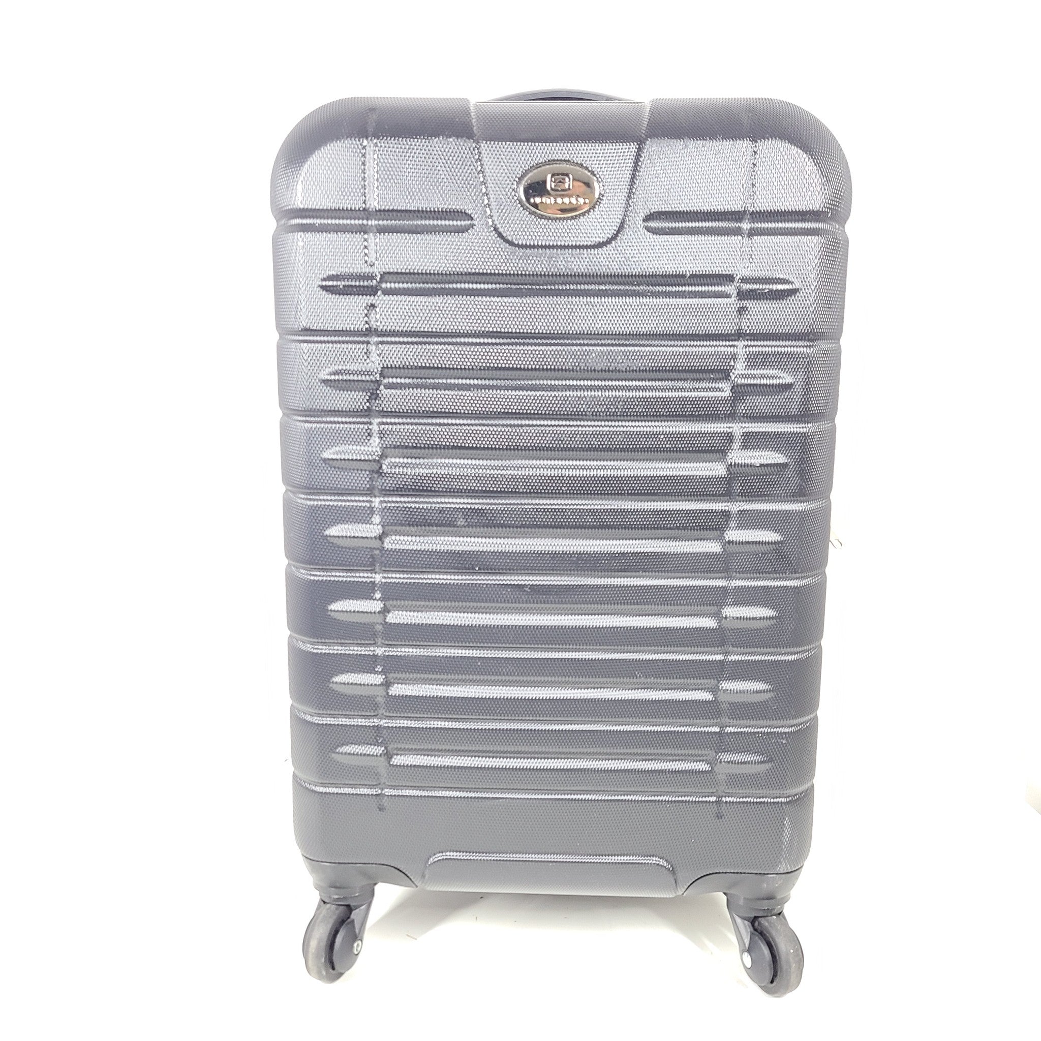 Outbound 22" Hardside Spinner Carry On Cabin Luggage Charcoal Gray
