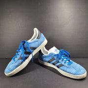 Adidas Originals Men's Gazelle Shoes Leather Sneakers IG0666 Blue US 9.5