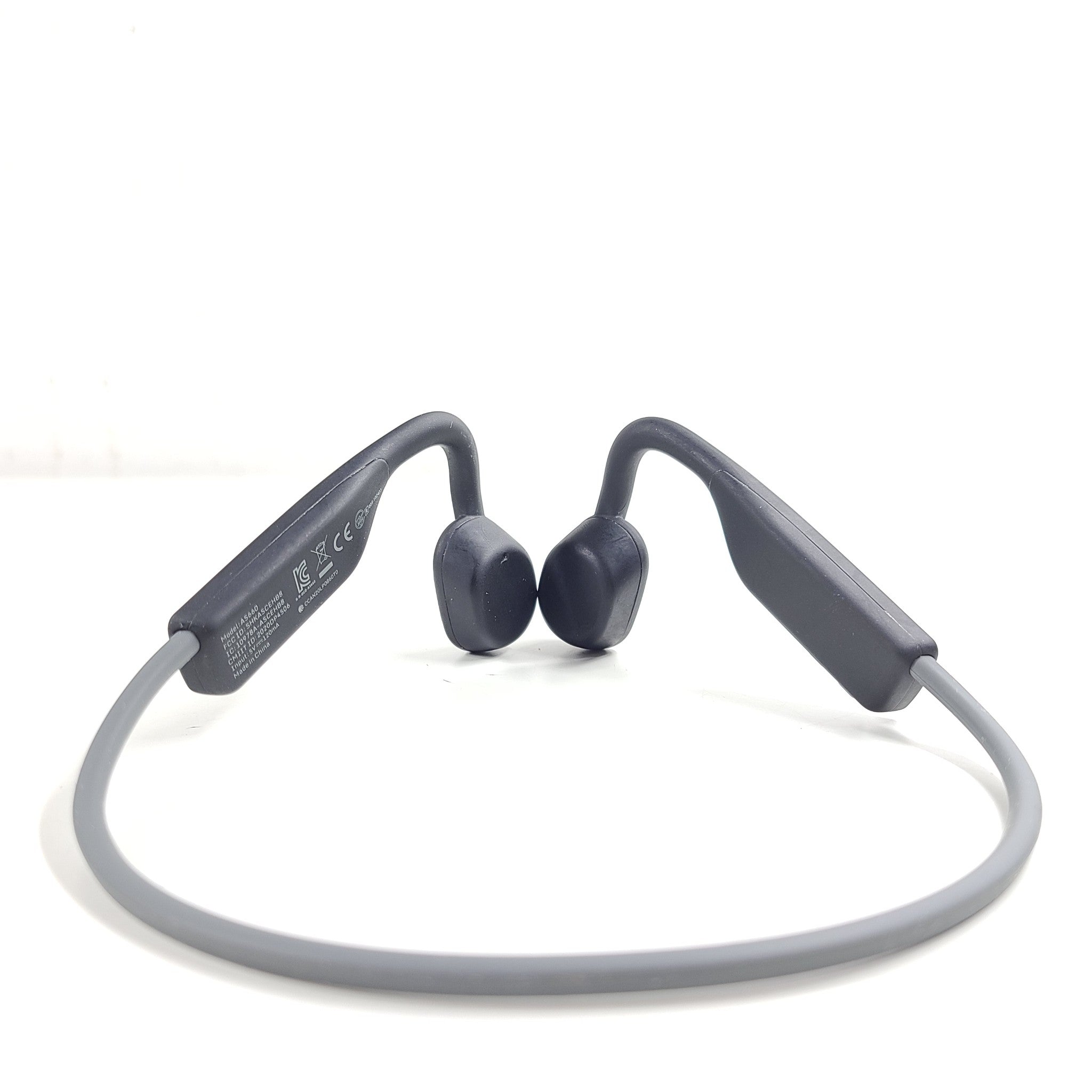 AfterShokz OpenMove Bone Conduction Headphones S661 Wireless Open-Ear - Grey