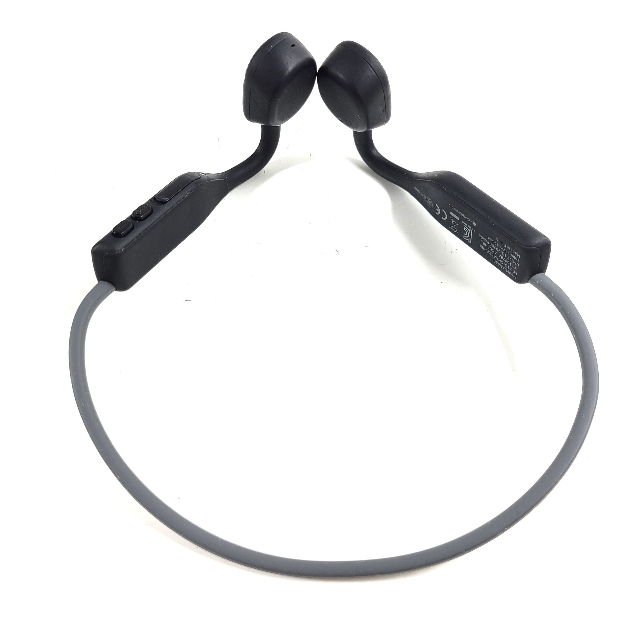 AfterShokz OpenMove Bone Conduction Headphones S661 Wireless Open-Ear - Grey