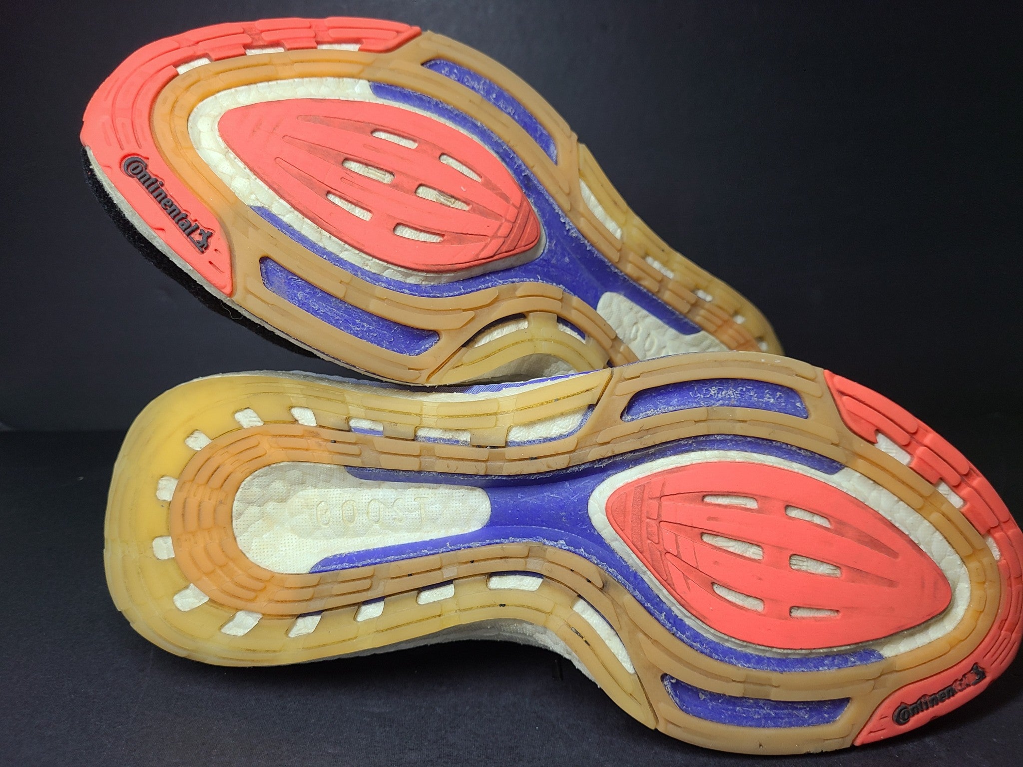 Adidas Men's UltraBoost 21 Black Pulse Aqua Sneakers Shoes S23867 Sz 11.5